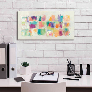 'Popsicles Horizontal' by Mike Schick, Giclee Canvas Wall Art,24x12