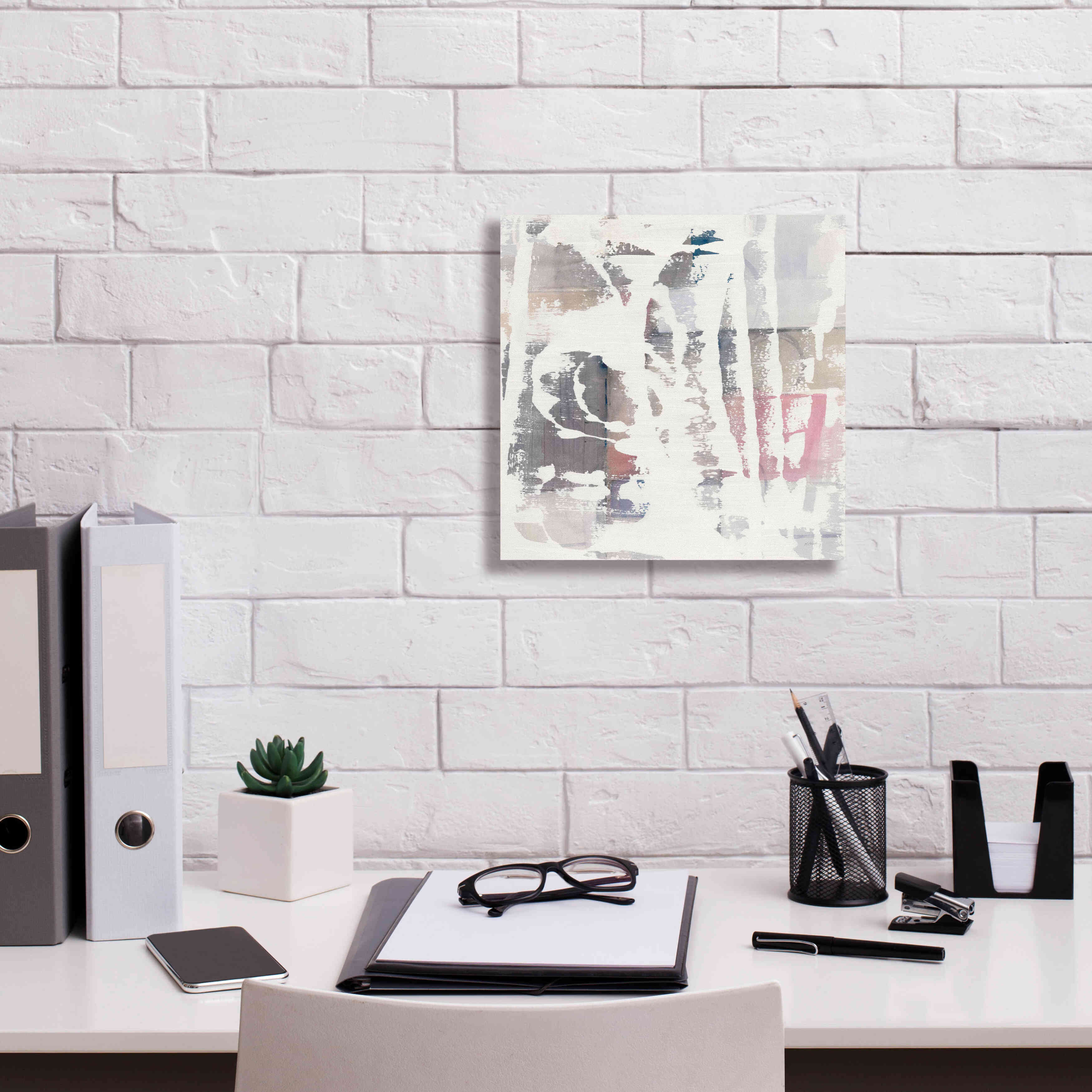 'White Out Crop' by Mike Schick, Giclee Canvas Wall Art,12x12