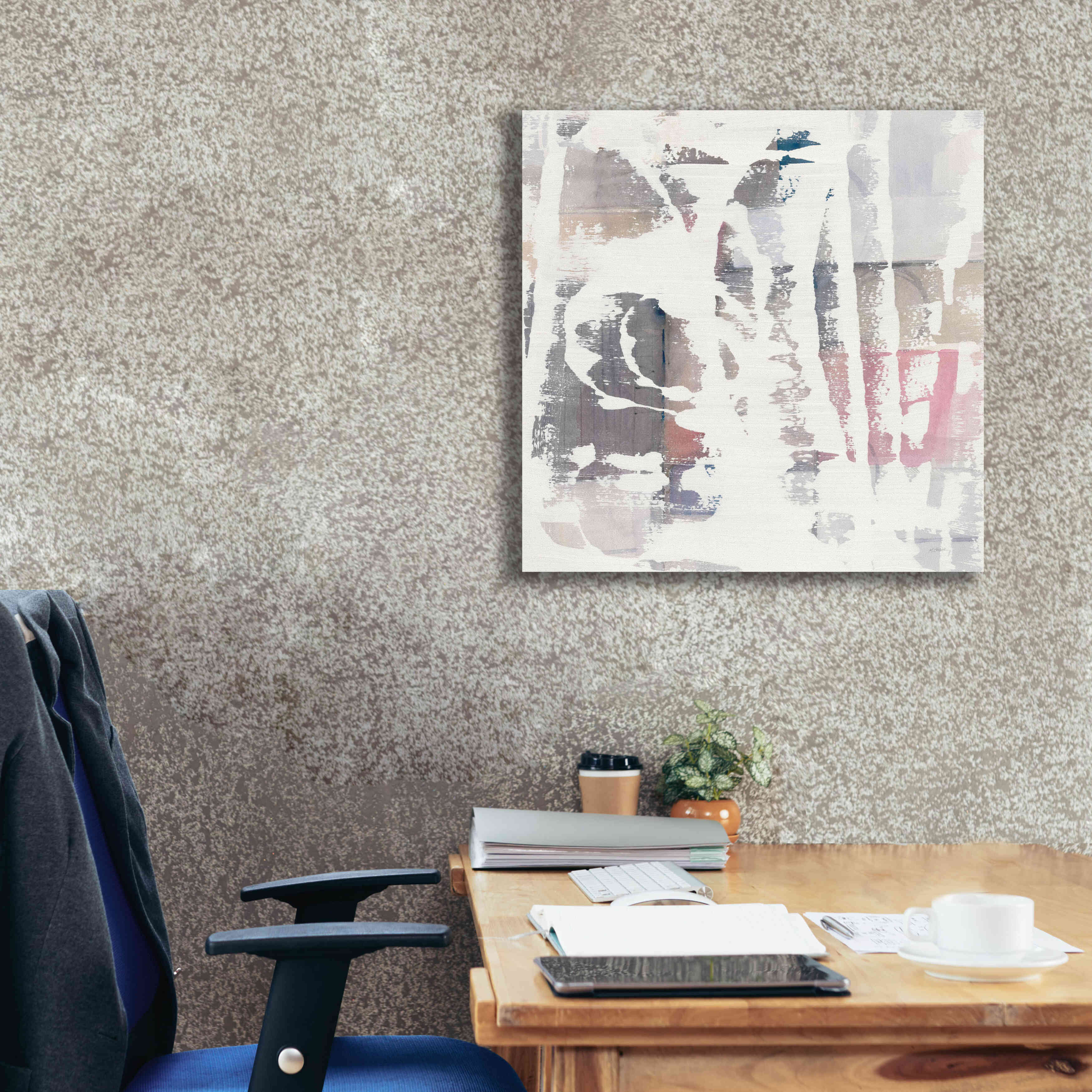 'White Out Crop' by Mike Schick, Giclee Canvas Wall Art,26x26