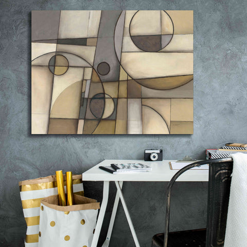 Image of 'Mythology Neutral' by Mike Schick, Giclee Canvas Wall Art,34x26