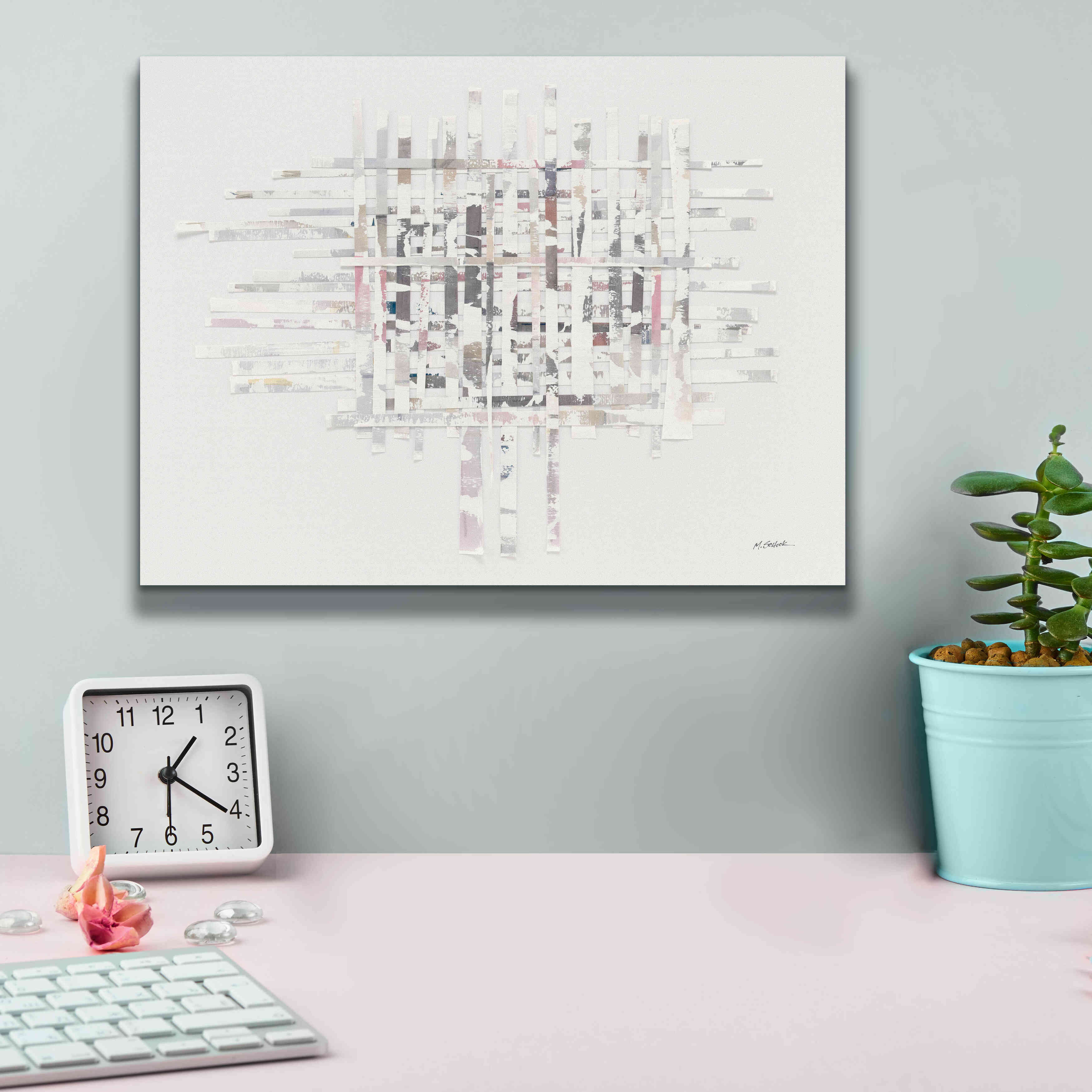 'The Color Of Moonlight' by Mike Schick, Giclee Canvas Wall Art,16x12