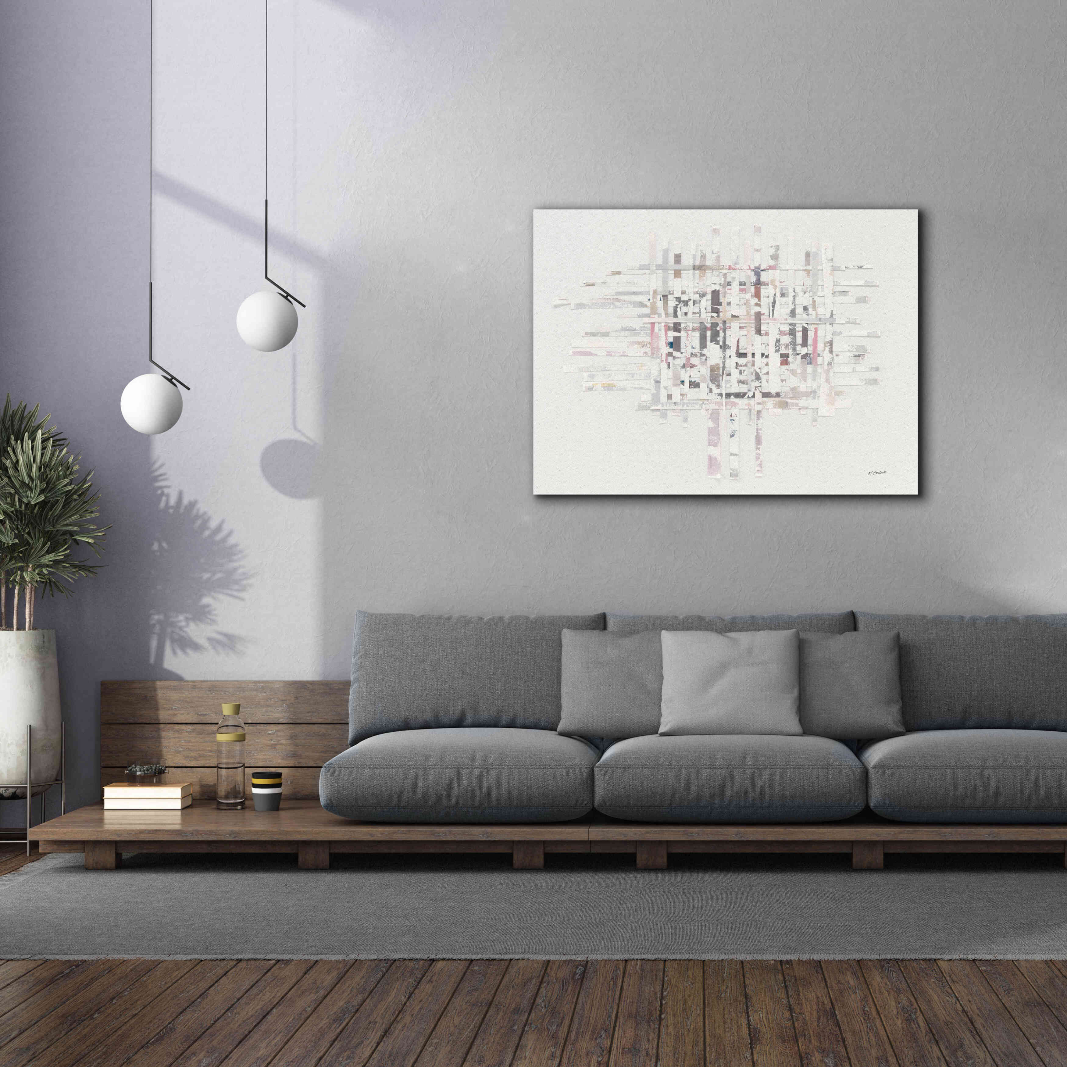 'The Color Of Moonlight' by Mike Schick, Giclee Canvas Wall Art,54x40