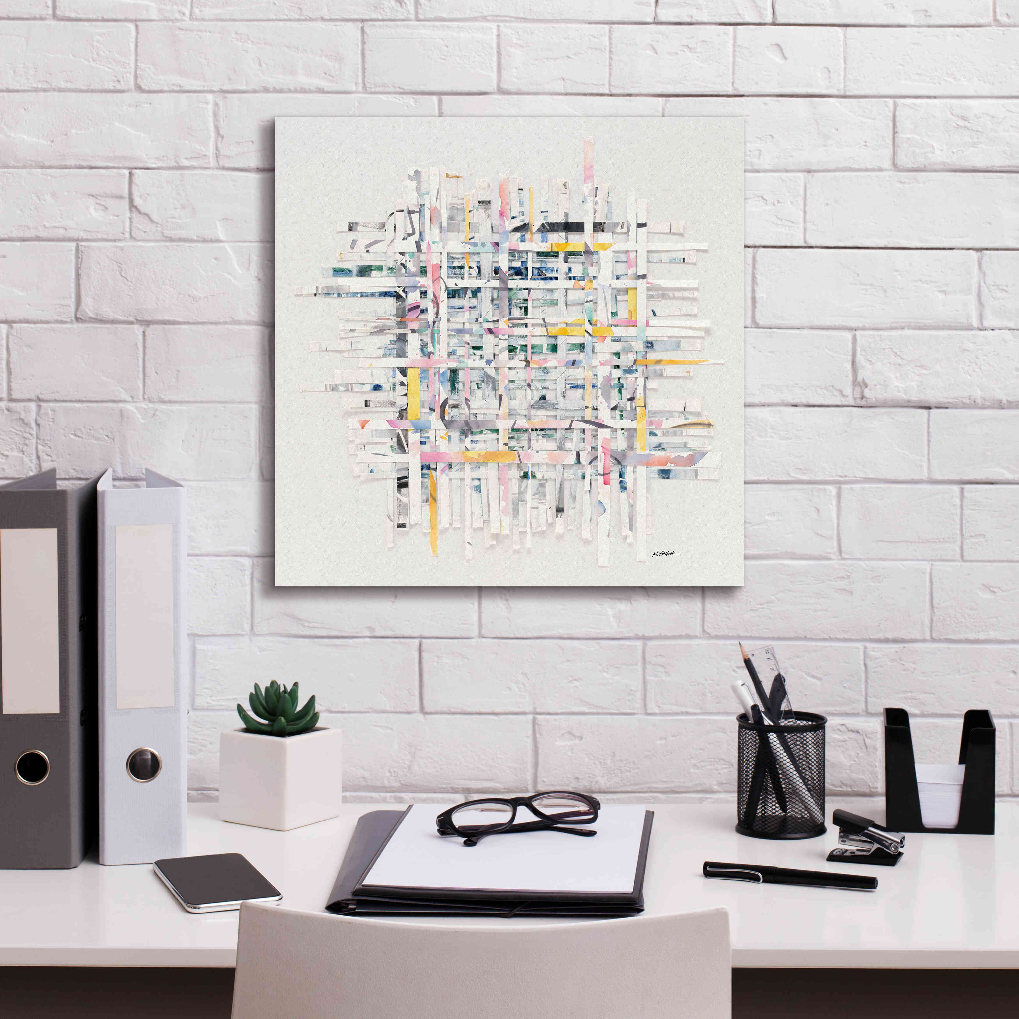 'New Morning' by Mike Schick, Giclee Canvas Wall Art,18x18