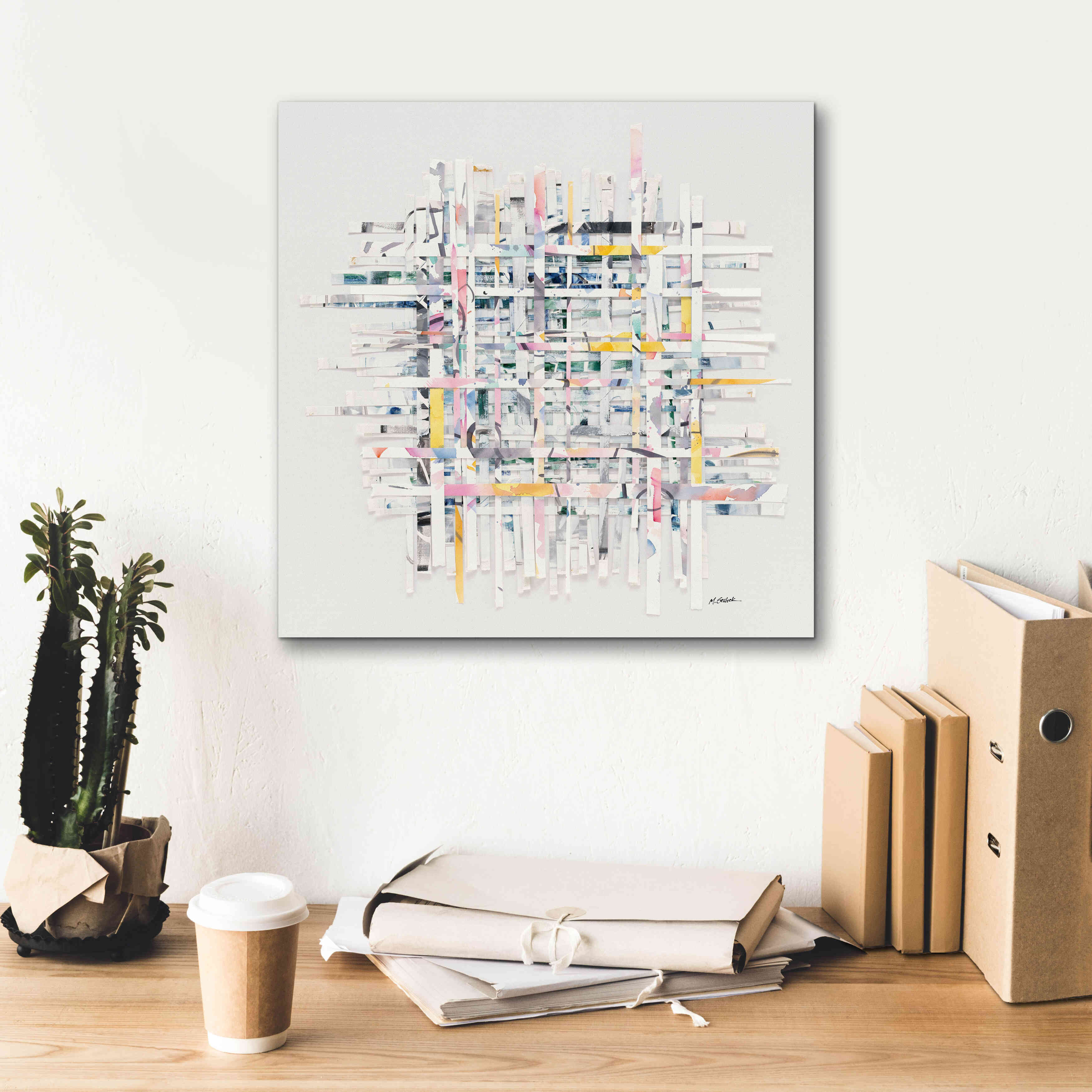 'New Morning' by Mike Schick, Giclee Canvas Wall Art,18x18