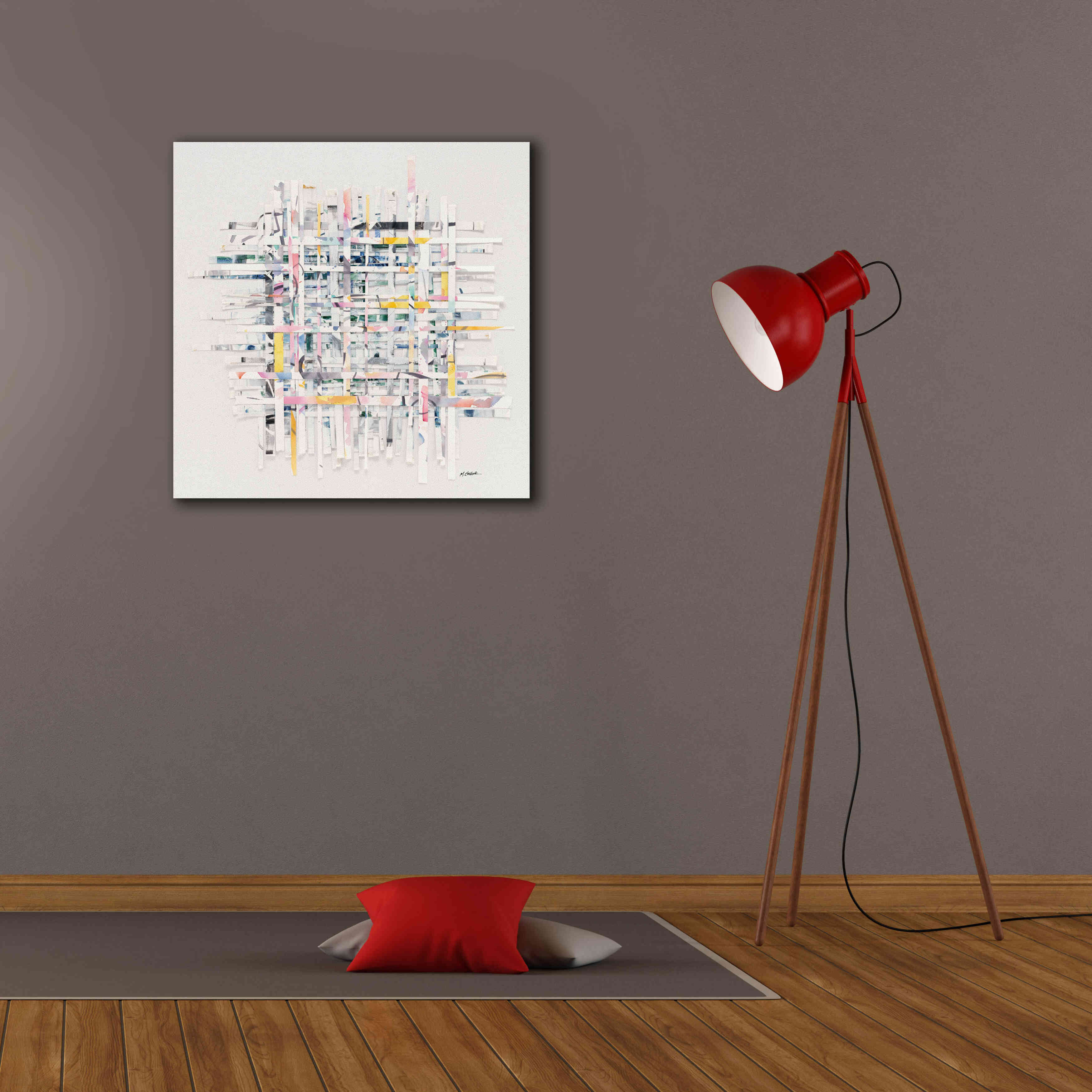 'New Morning' by Mike Schick, Giclee Canvas Wall Art,26x26