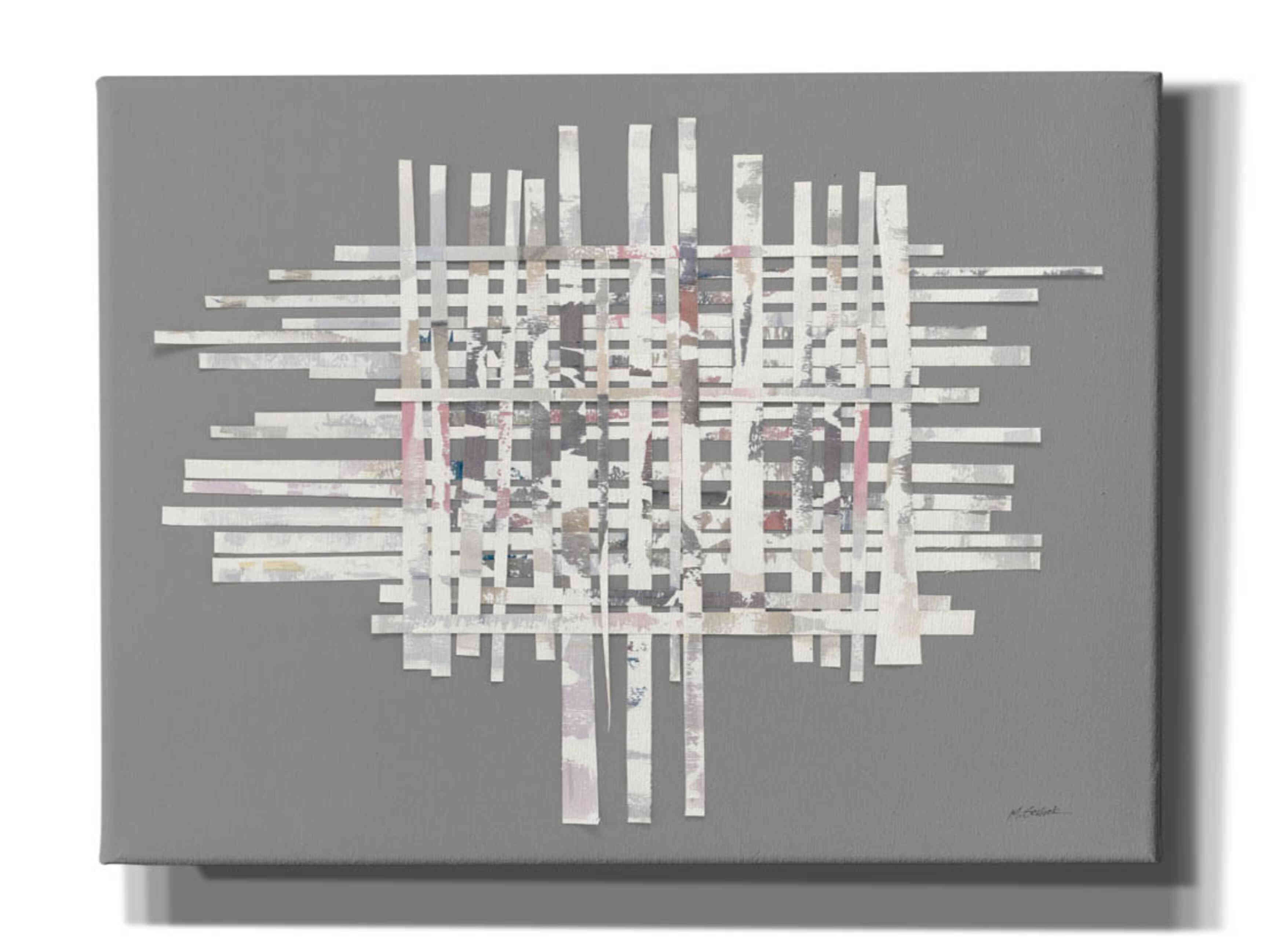 'The Color Of Moonlight On Gray' by Mike Schick, Giclee Canvas Wall Art