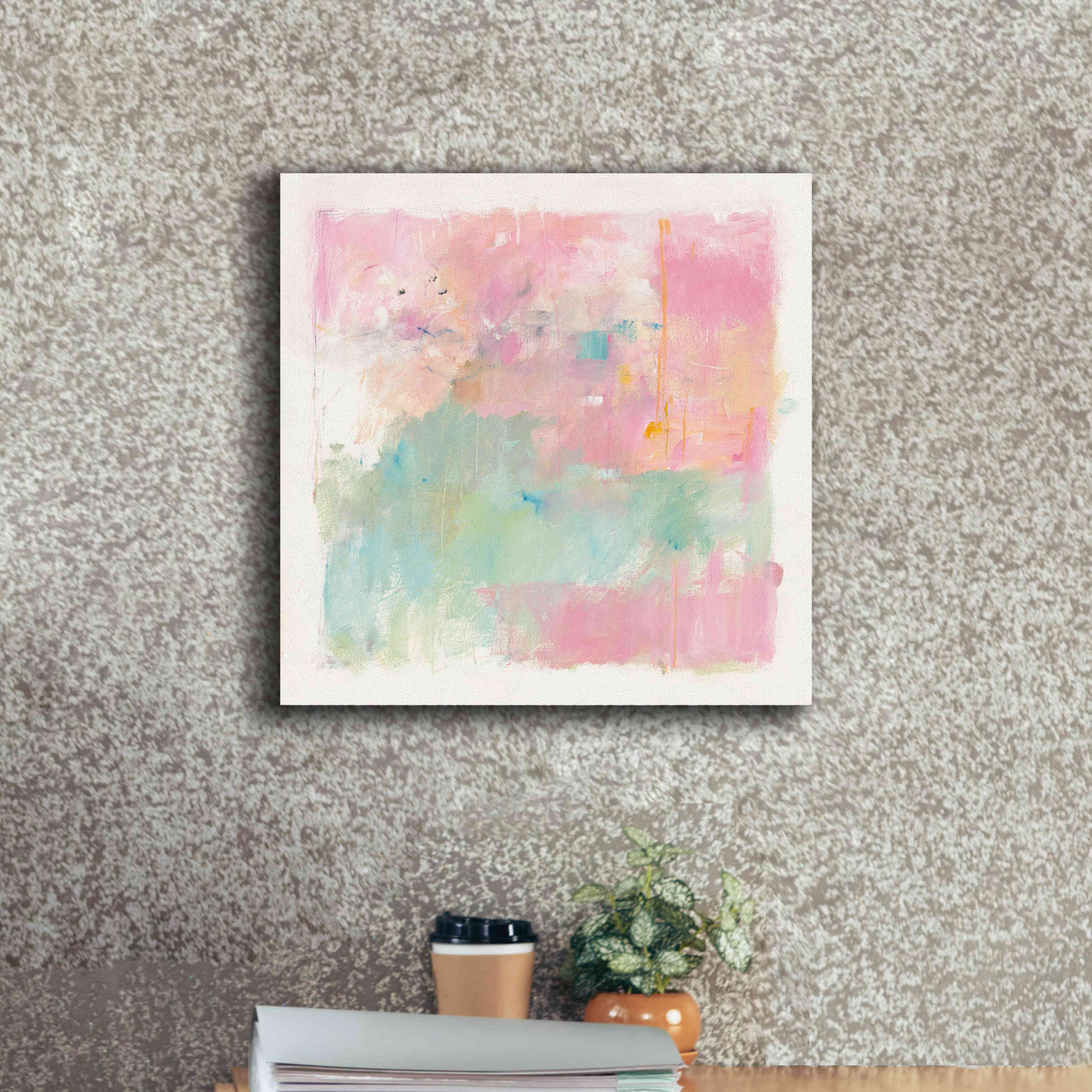 'At Loose Ends' by Mike Schick, Giclee Canvas Wall Art,18x18