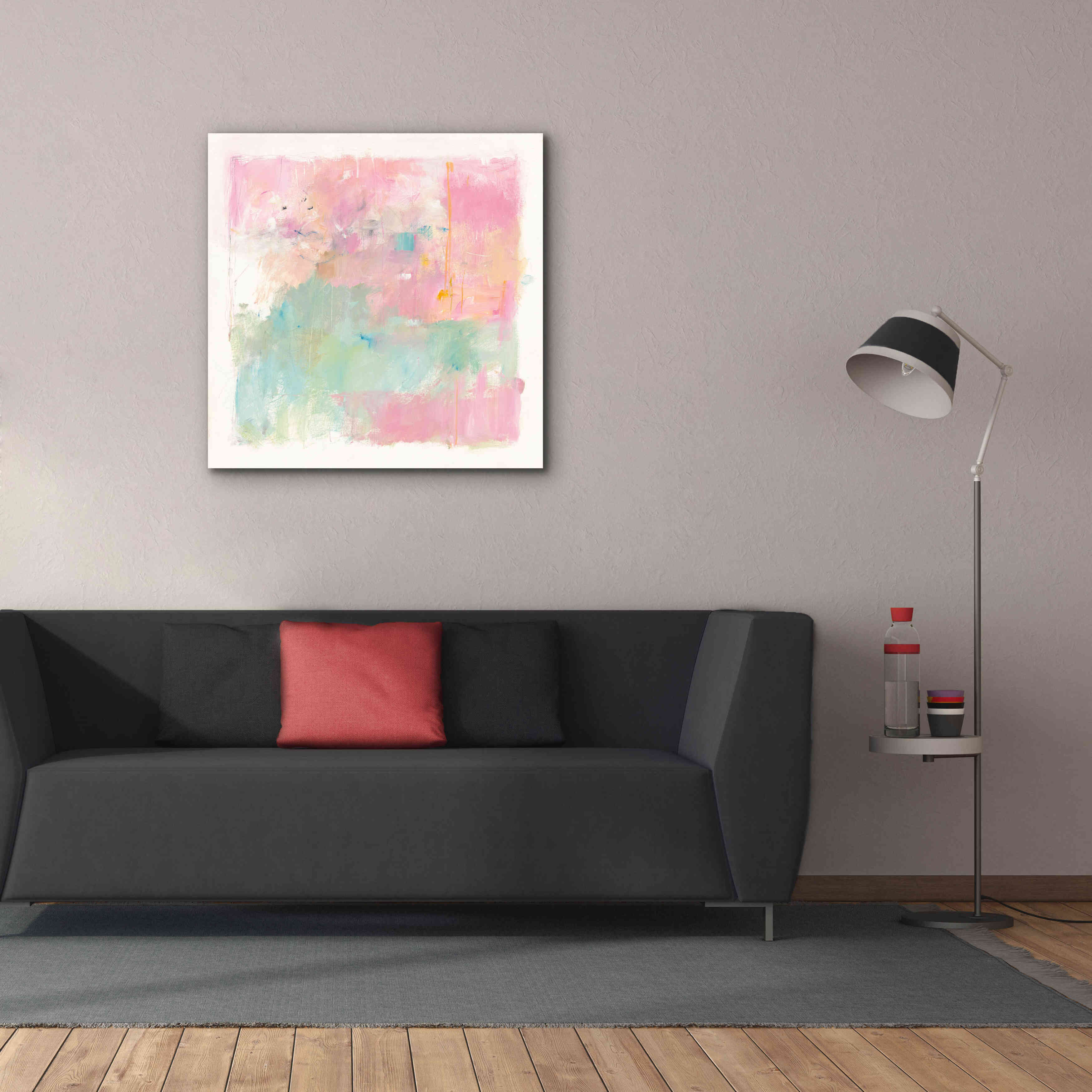 'At Loose Ends' by Mike Schick, Giclee Canvas Wall Art,37x37