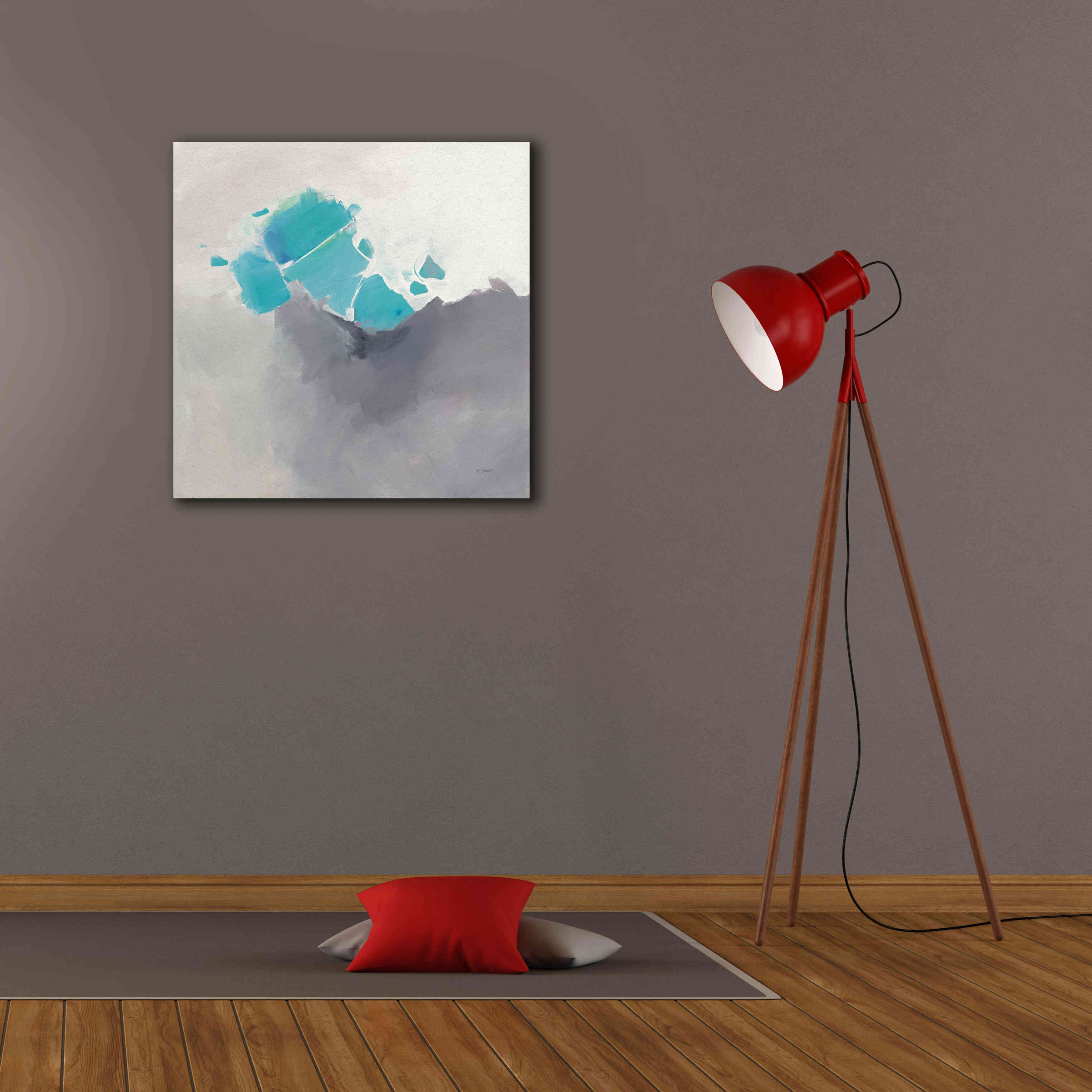 'Last Light' by Mike Schick, Giclee Canvas Wall Art,26x26