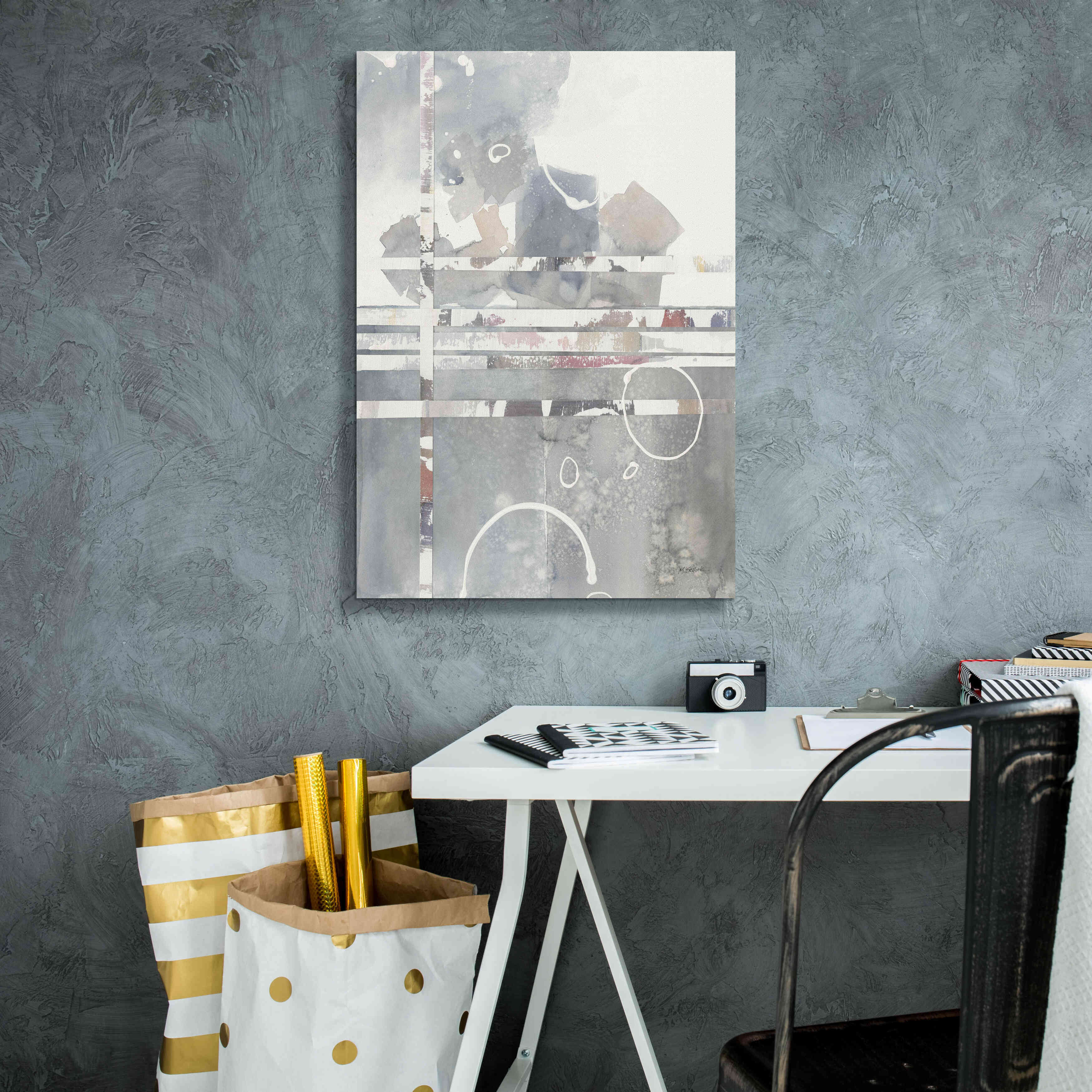 'Inbound Traffic' by Mike Schick, Giclee Canvas Wall Art,18x26