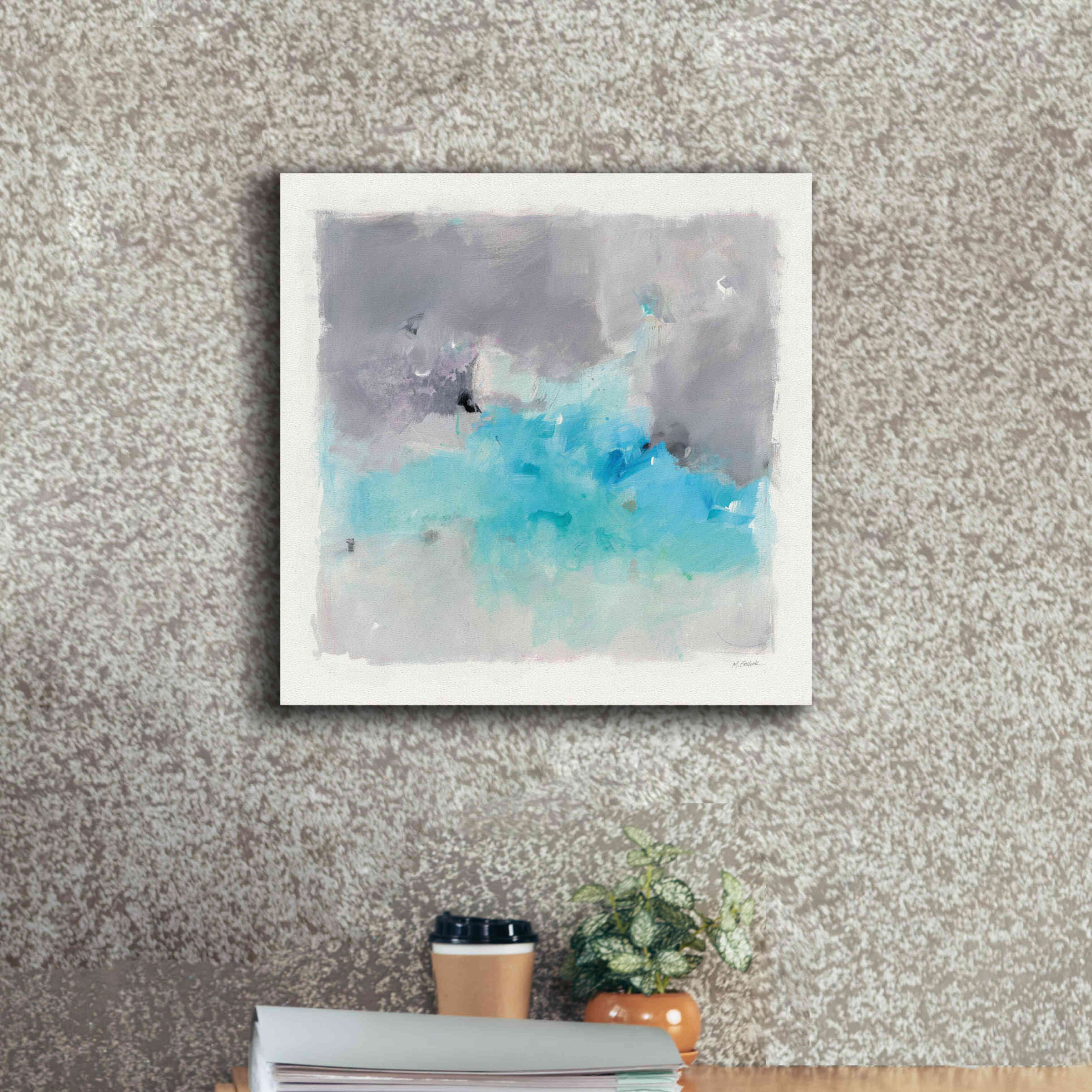 'Spring Chase' by Mike Schick, Giclee Canvas Wall Art,18x18