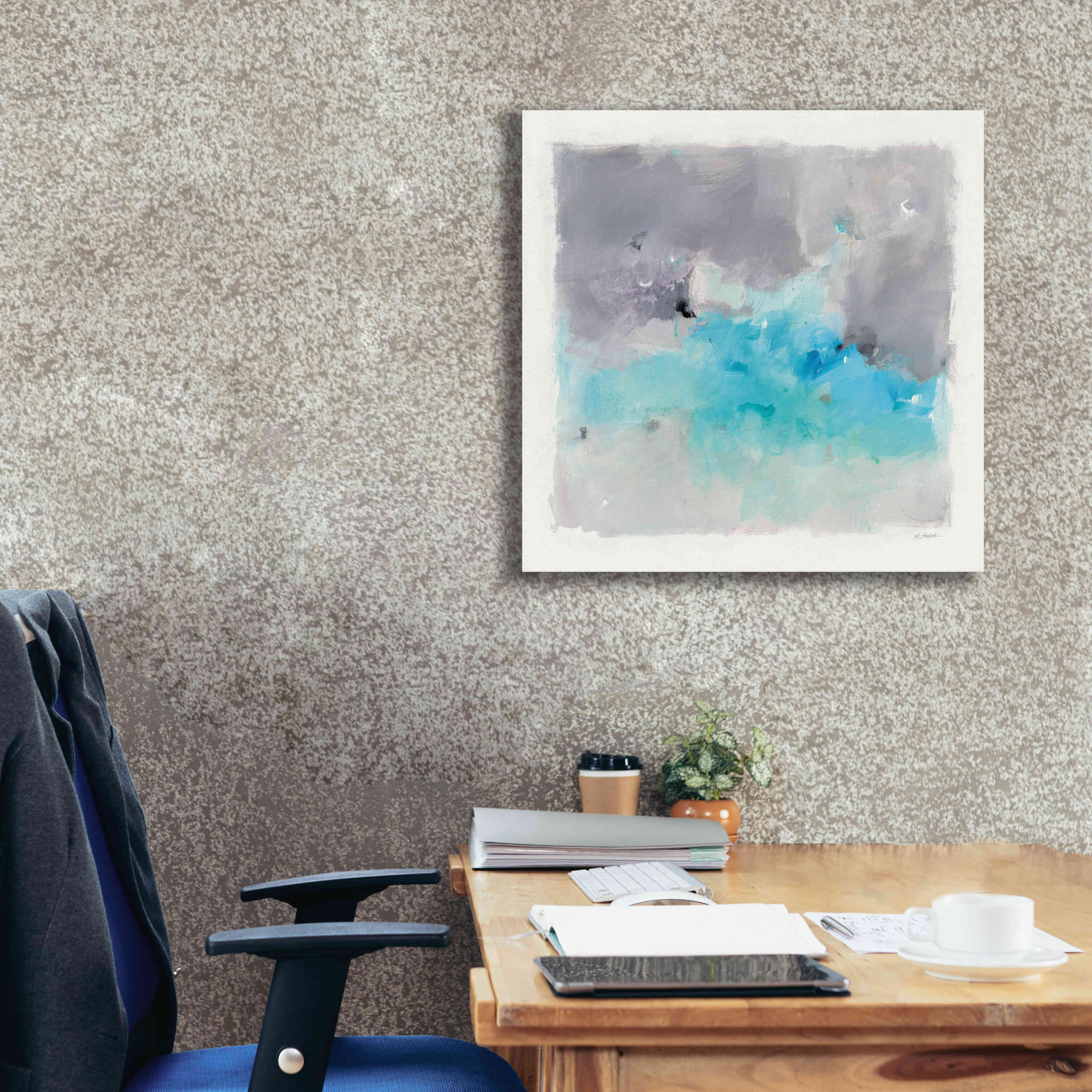 'Spring Chase' by Mike Schick, Giclee Canvas Wall Art,26x26