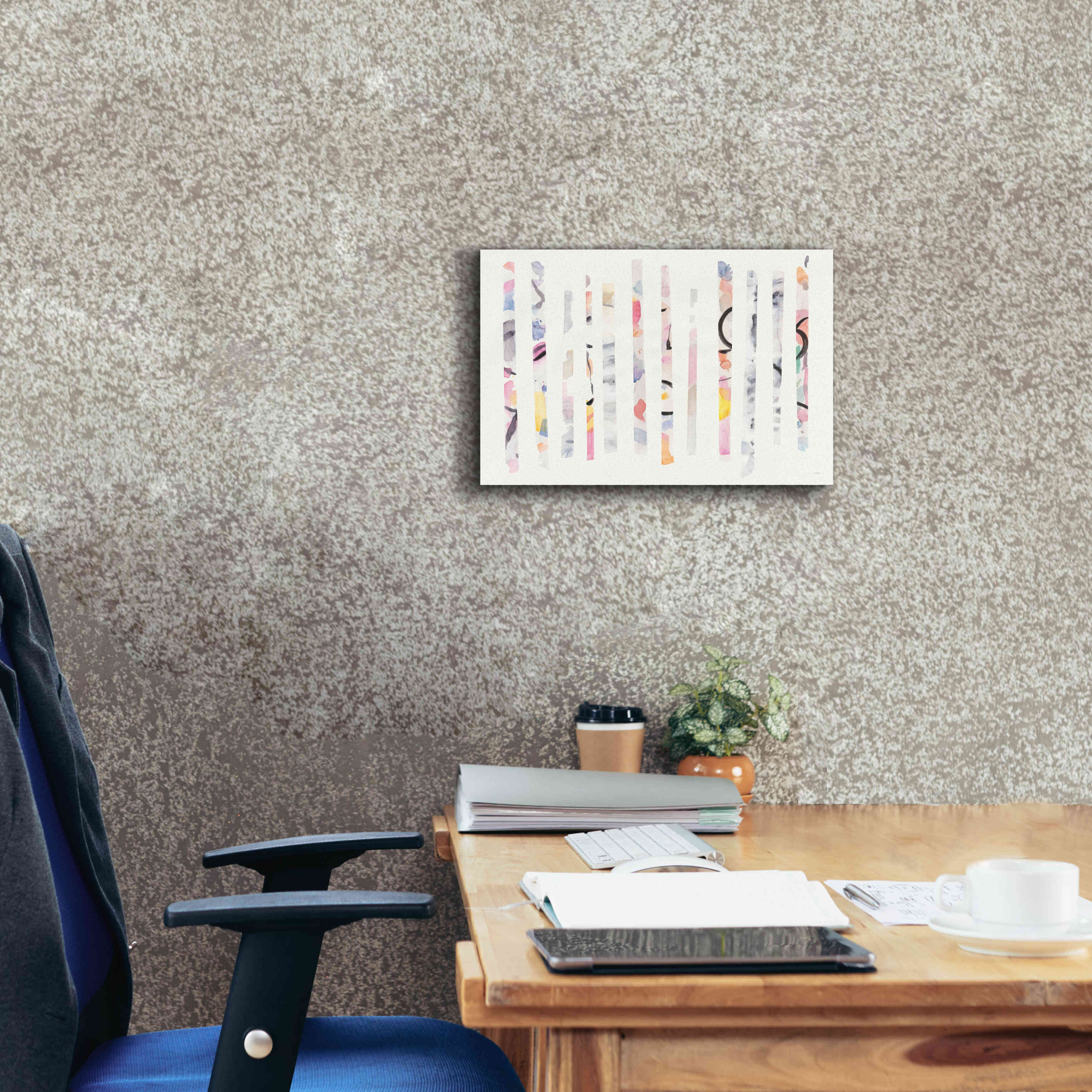 'Candy Bars' by Mike Schick, Giclee Canvas Wall Art,18x12