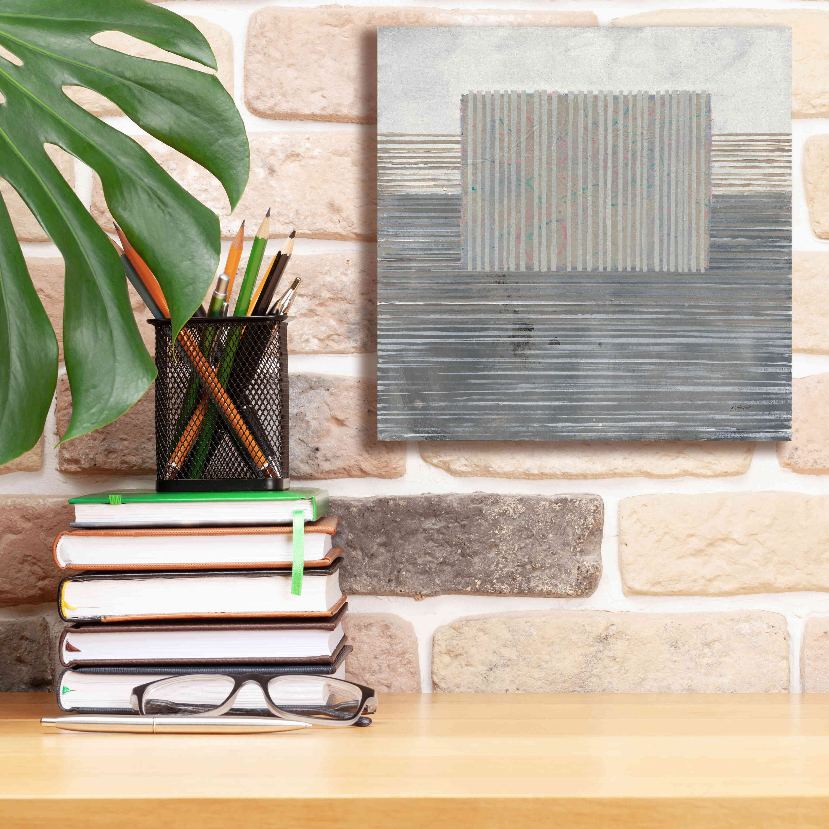 'Layers Of Reality' by Mike Schick, Giclee Canvas Wall Art,12x12