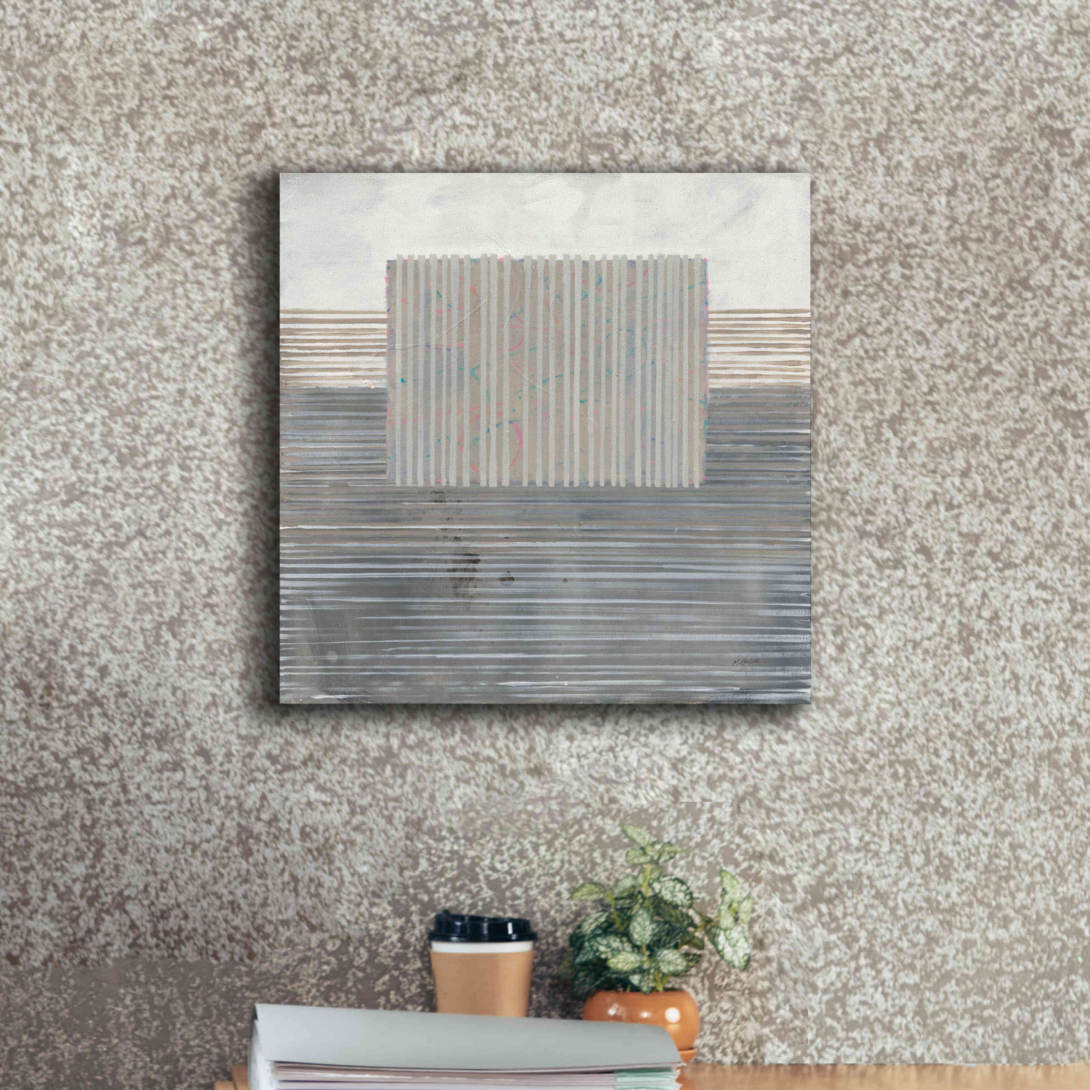 'Layers Of Reality' by Mike Schick, Giclee Canvas Wall Art,18x18