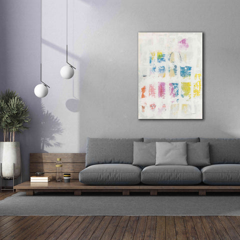 Image of 'Bright Blocks' by Mike Schick, Giclee Canvas Wall Art,40x54