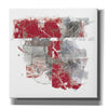 'Moving In And Out Of Traffic II Red Grey' by Mike Schick, Giclee Canvas Wall Art