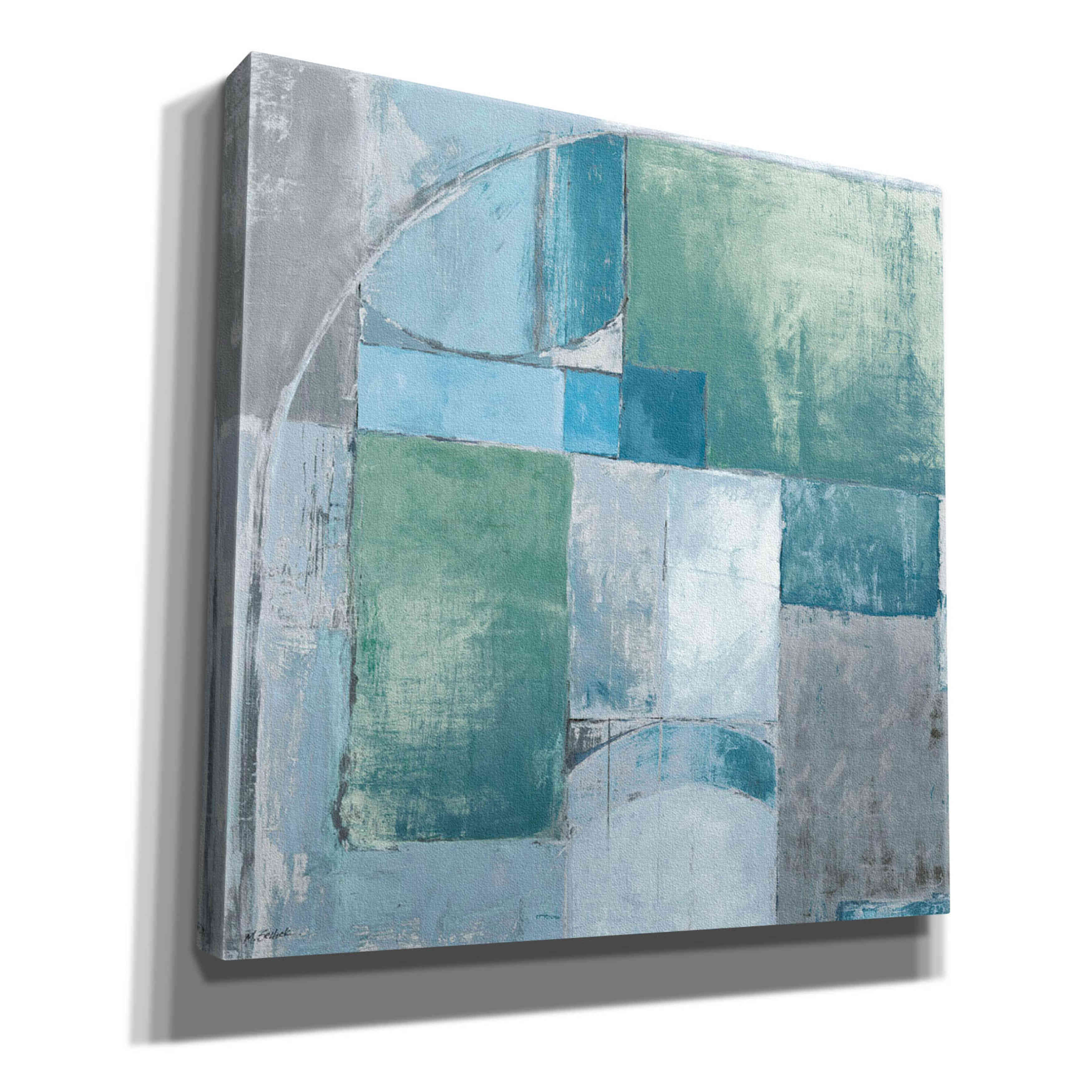 'Trans Blues Before Sunrise' by Mike Schick, Giclee Canvas Wall Art