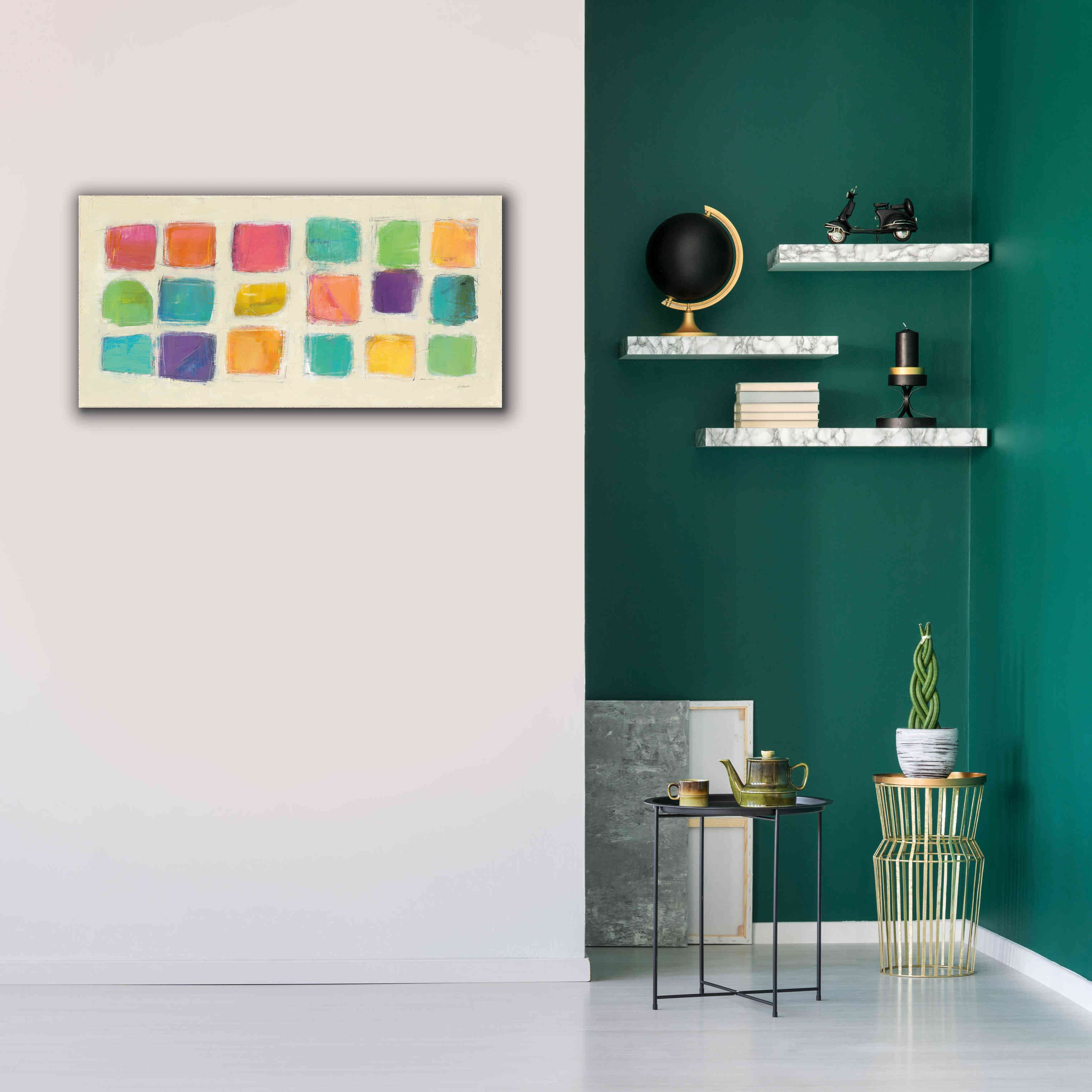 'Tutti Fruitti' by Mike Schick, Giclee Canvas Wall Art,40x20