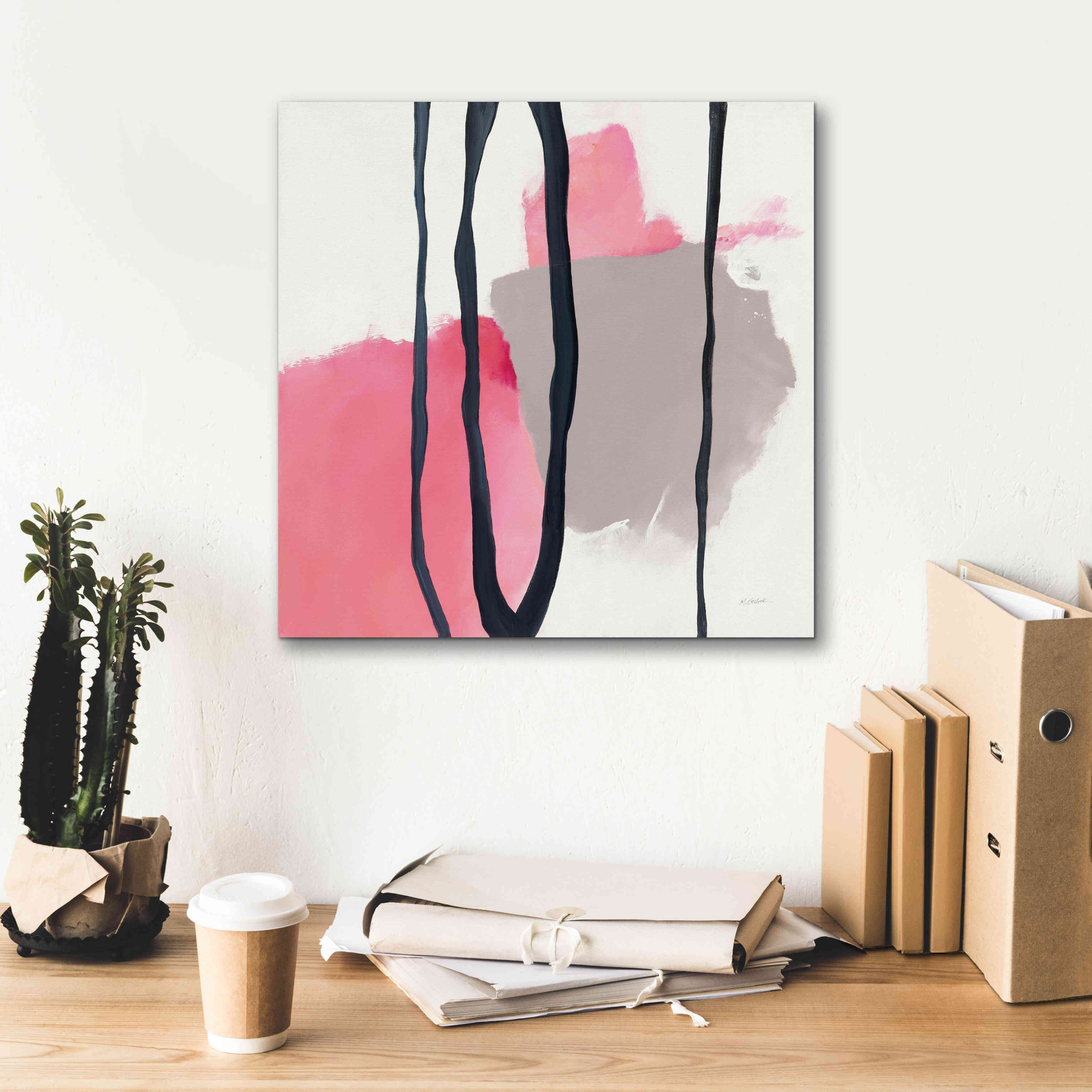 'Somersault I' by Mike Schick, Giclee Canvas Wall Art,18x18