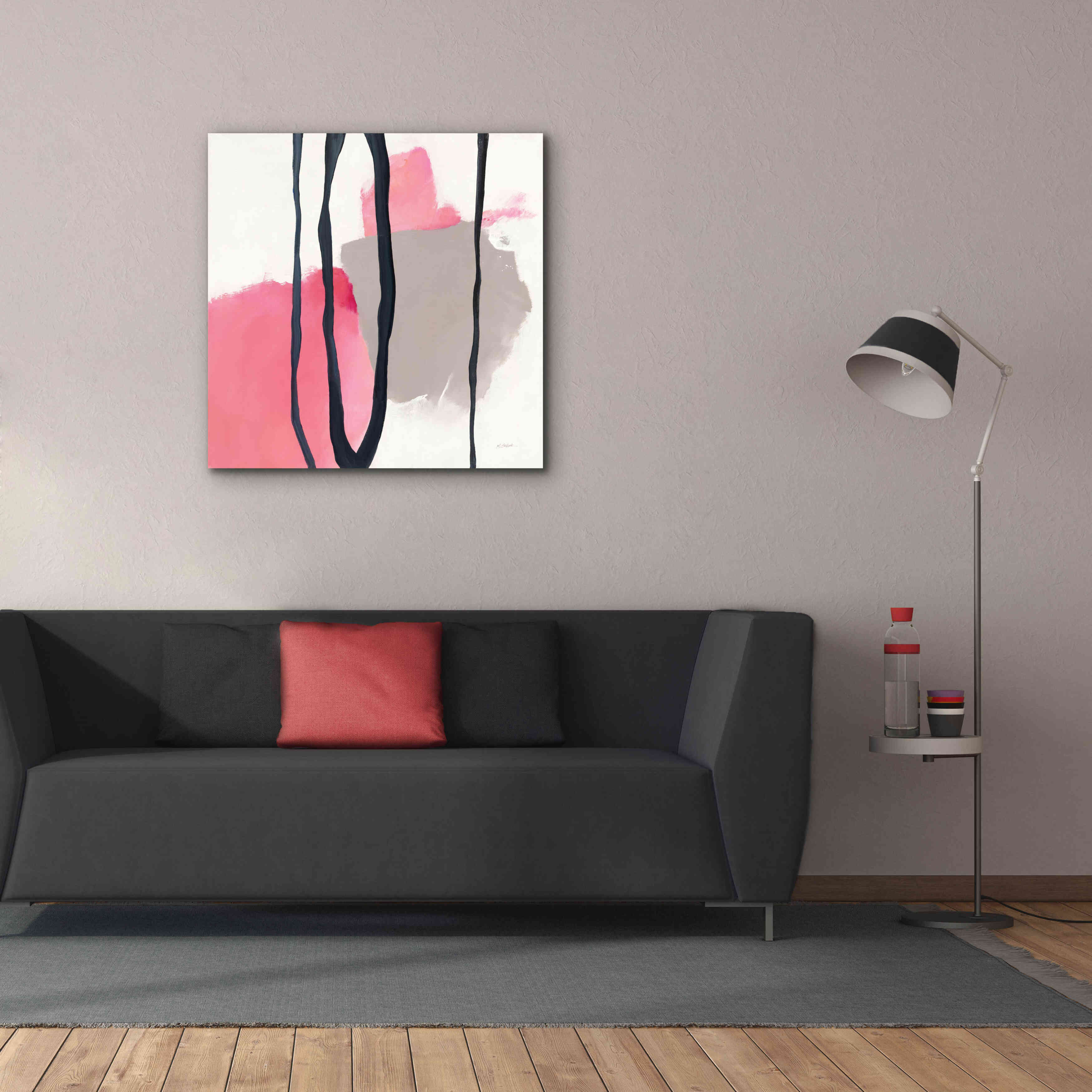 'Somersault I' by Mike Schick, Giclee Canvas Wall Art,37x37