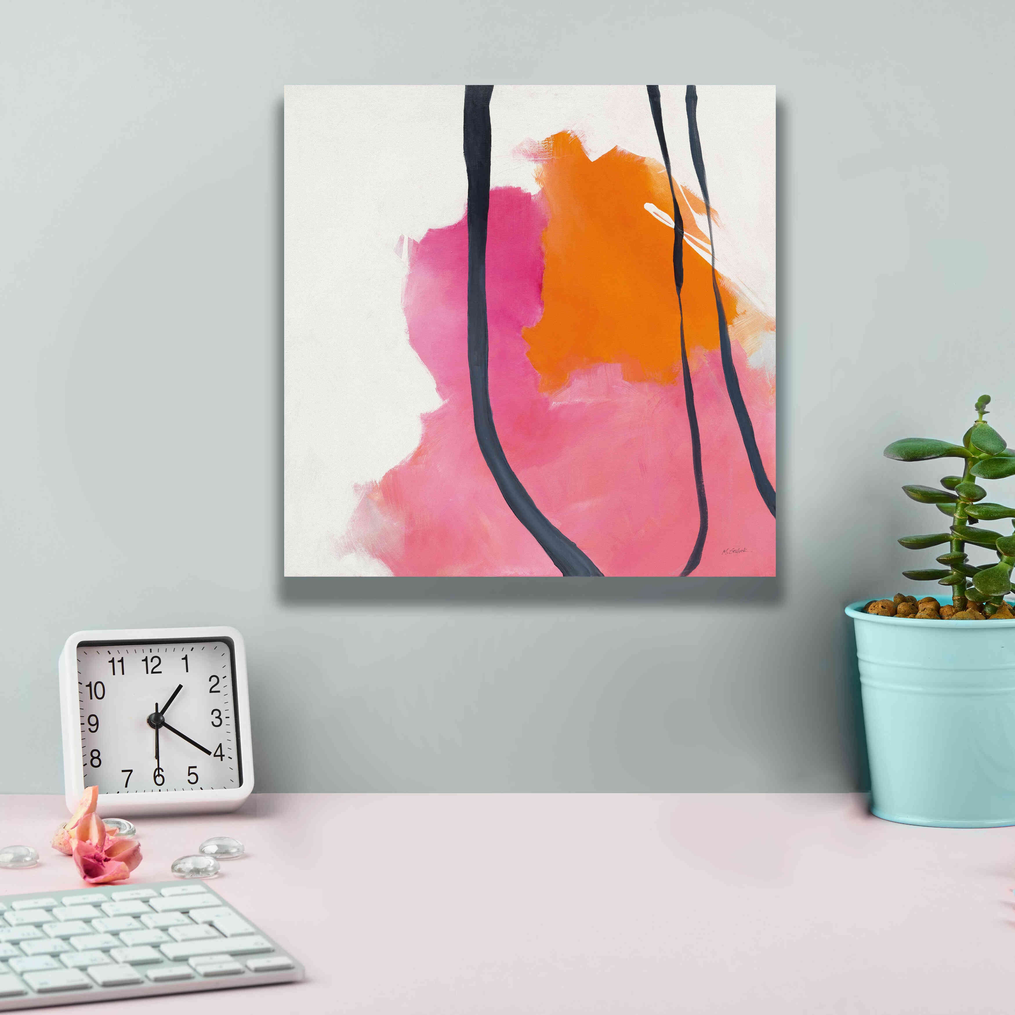 'Somersault II' by Mike Schick, Giclee Canvas Wall Art,12x12