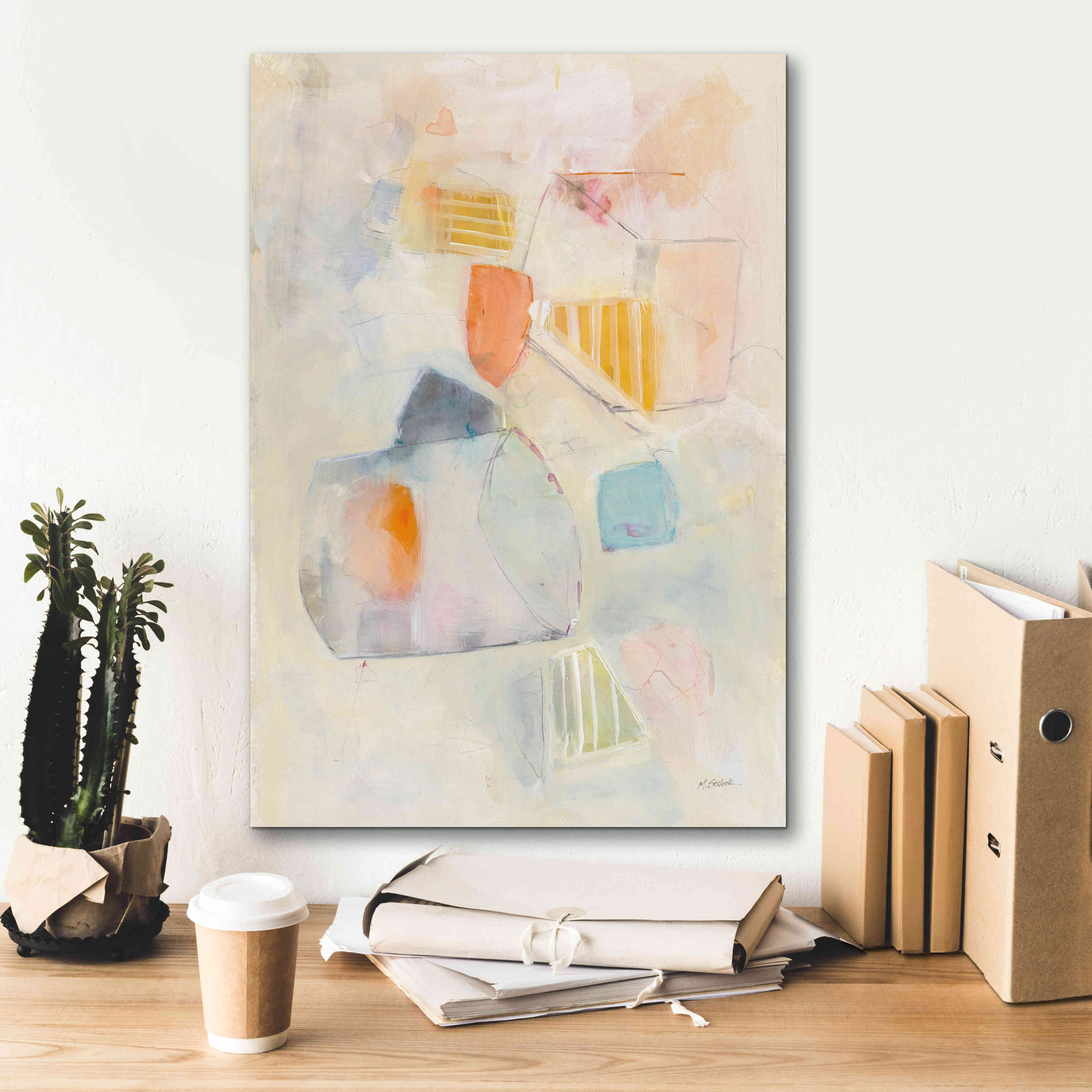 'Let Them Eat Cake' by Mike Schick, Giclee Canvas Wall Art,18x26