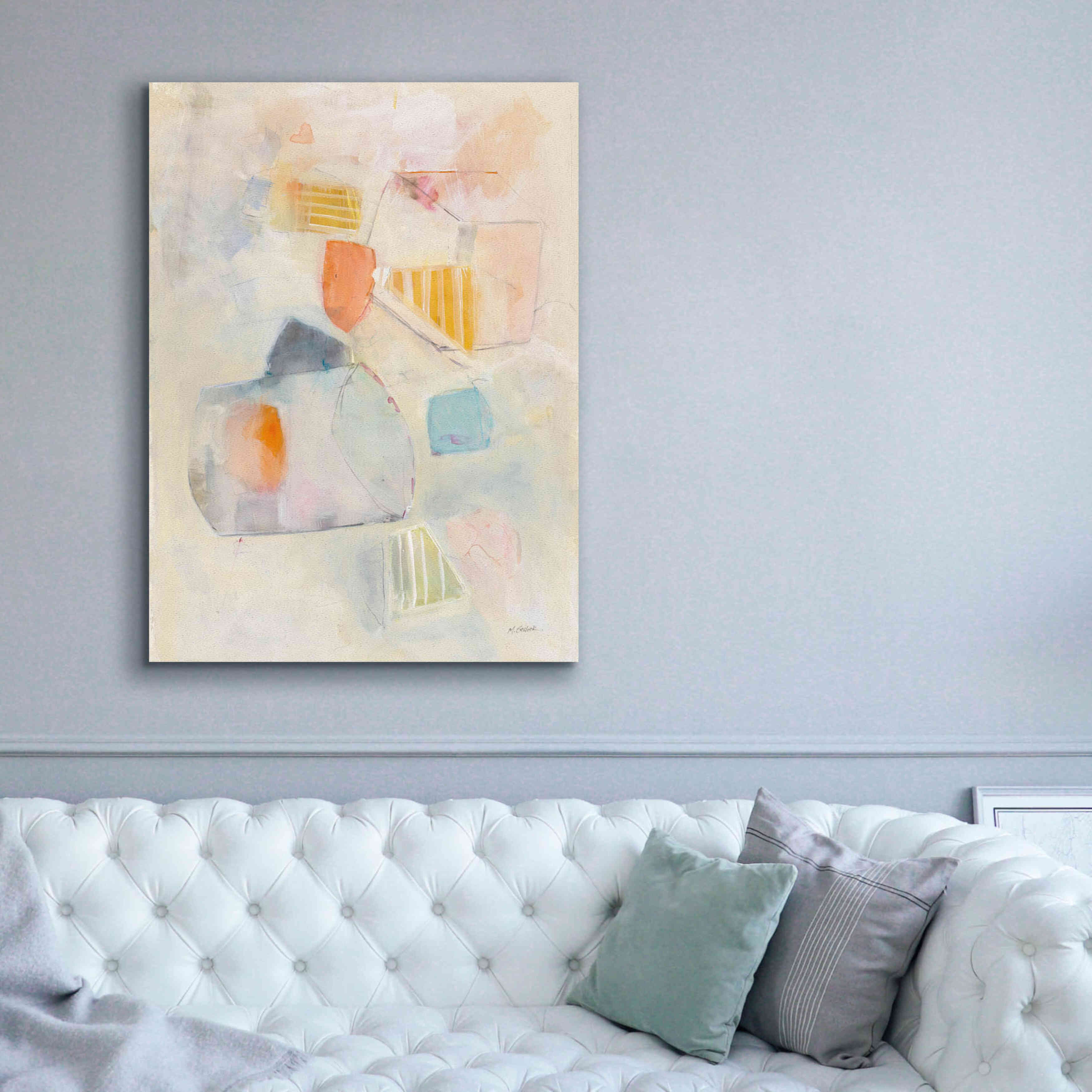 'Let Them Eat Cake' by Mike Schick, Giclee Canvas Wall Art,40x54