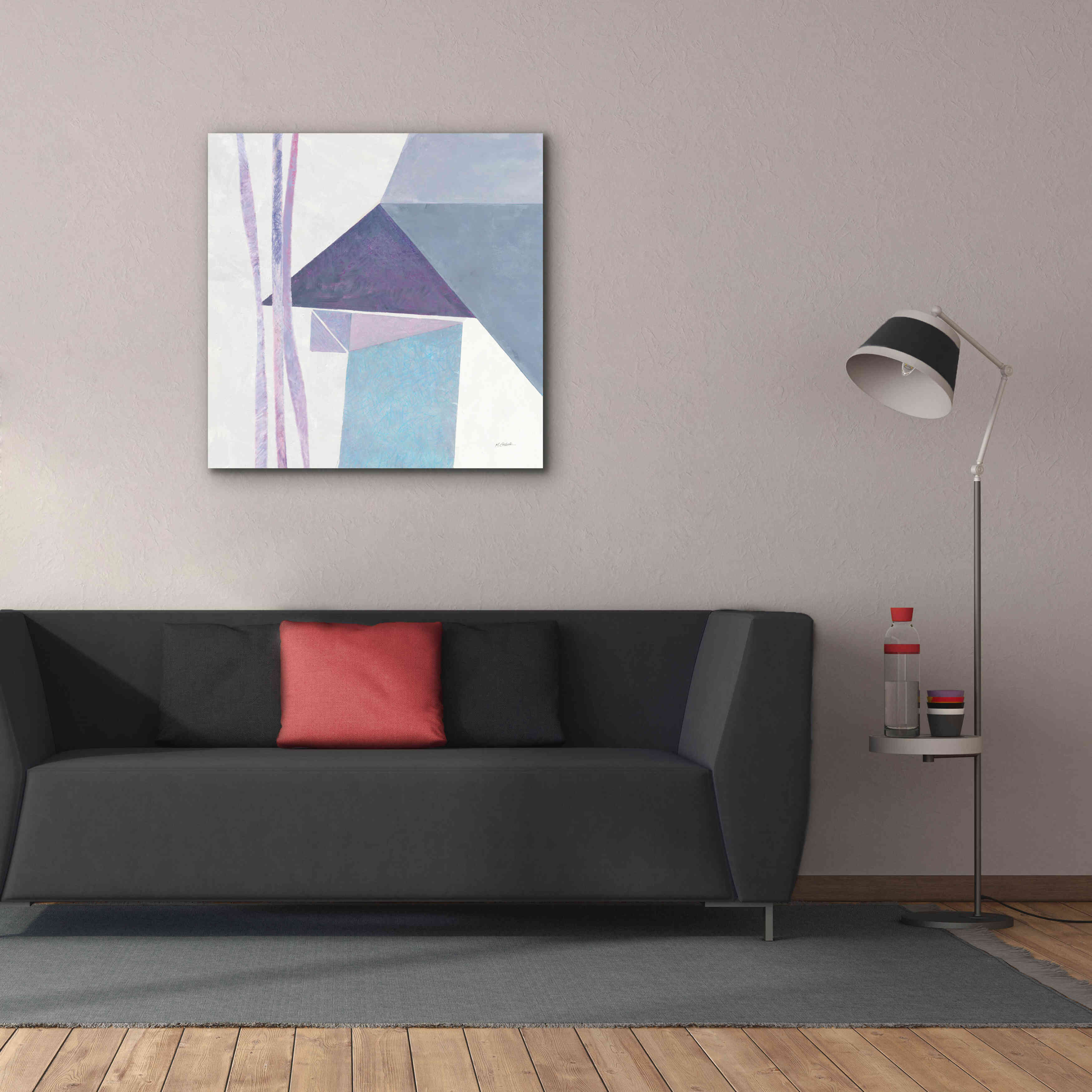 'Paper Work III' by Mike Schick, Giclee Canvas Wall Art,37x37