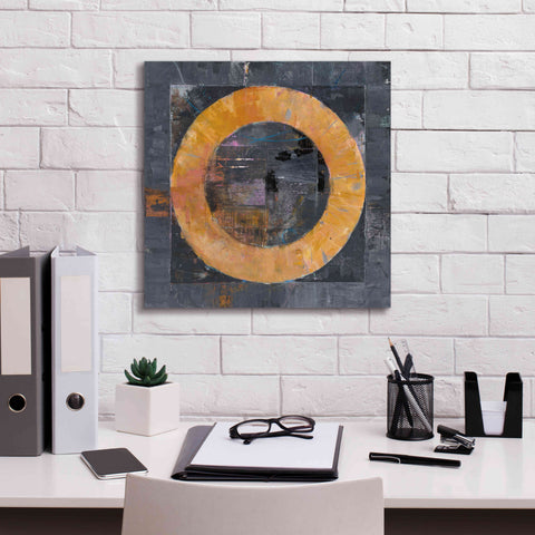 Image of 'Roundabout' by Mike Schick, Giclee Canvas Wall Art,18x18