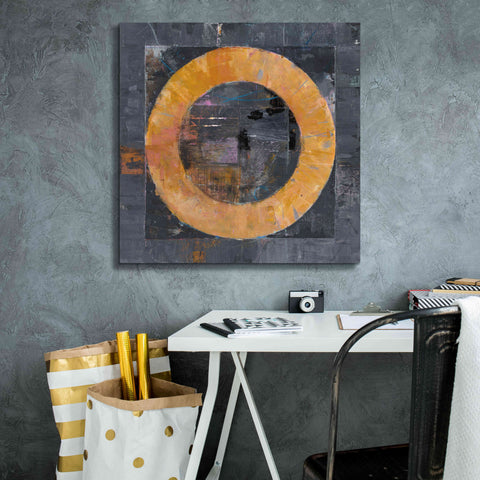 Image of 'Roundabout' by Mike Schick, Giclee Canvas Wall Art,26x26