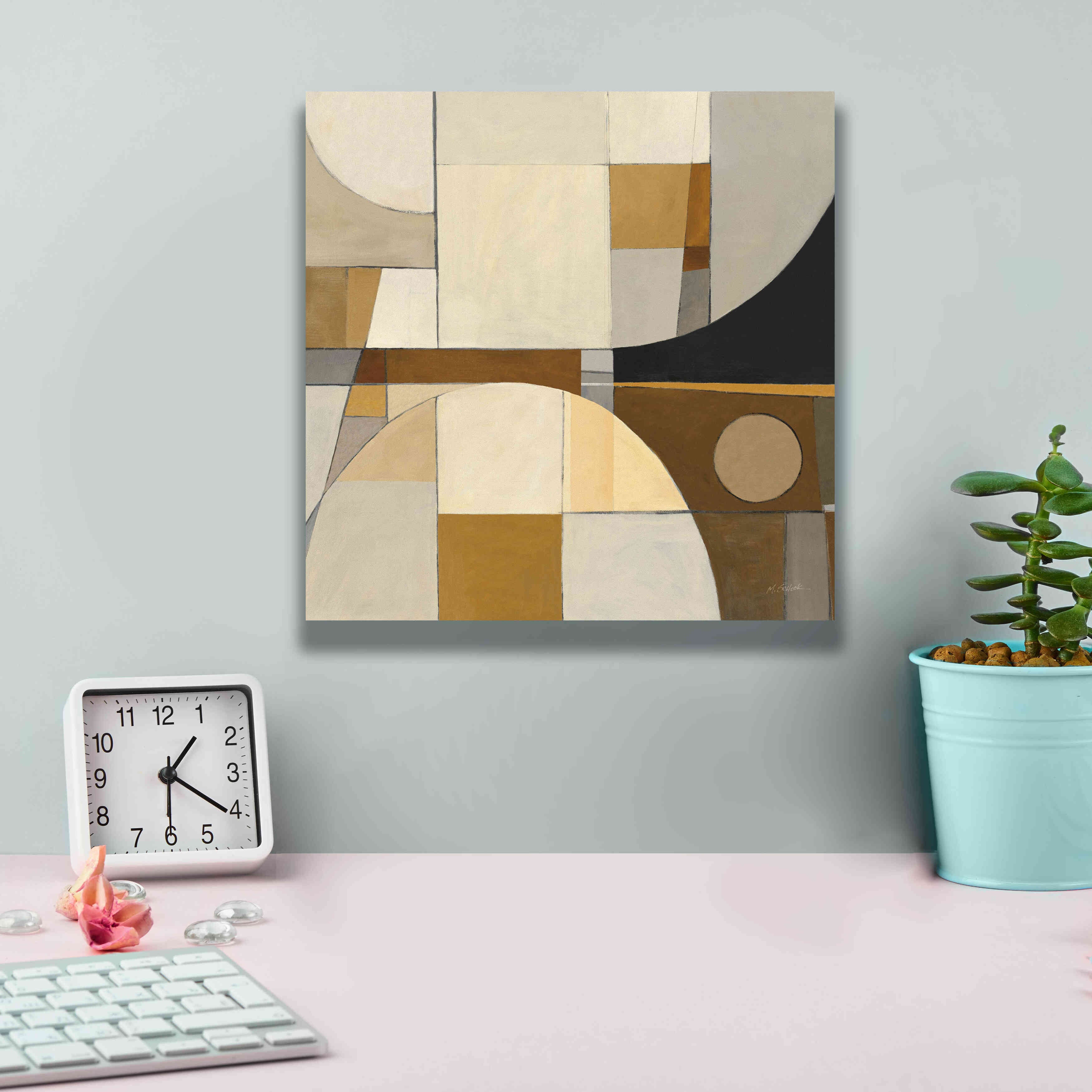 'Champagne IV Crop' by Mike Schick, Giclee Canvas Wall Art,12x12