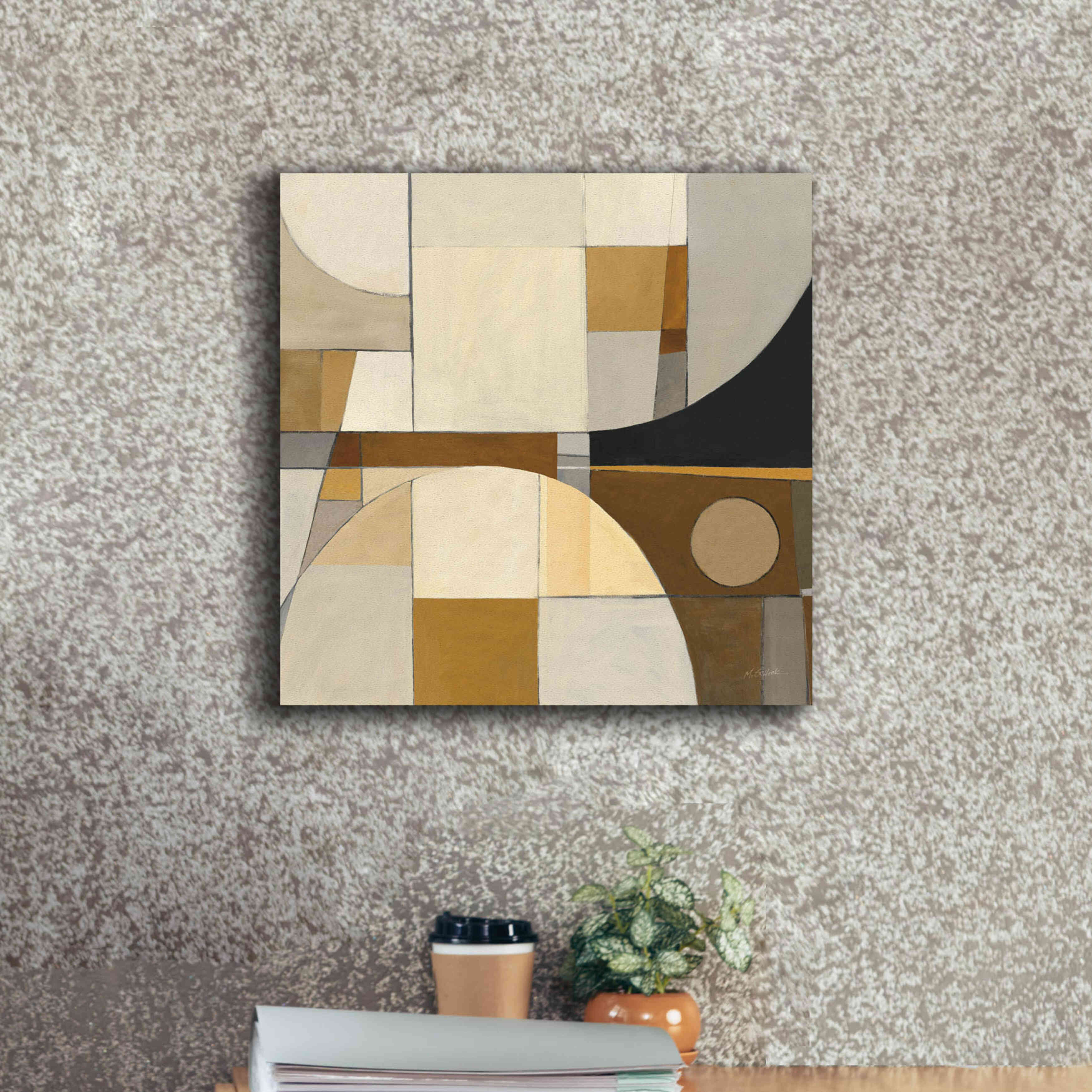 'Champagne IV Crop' by Mike Schick, Giclee Canvas Wall Art,18x18