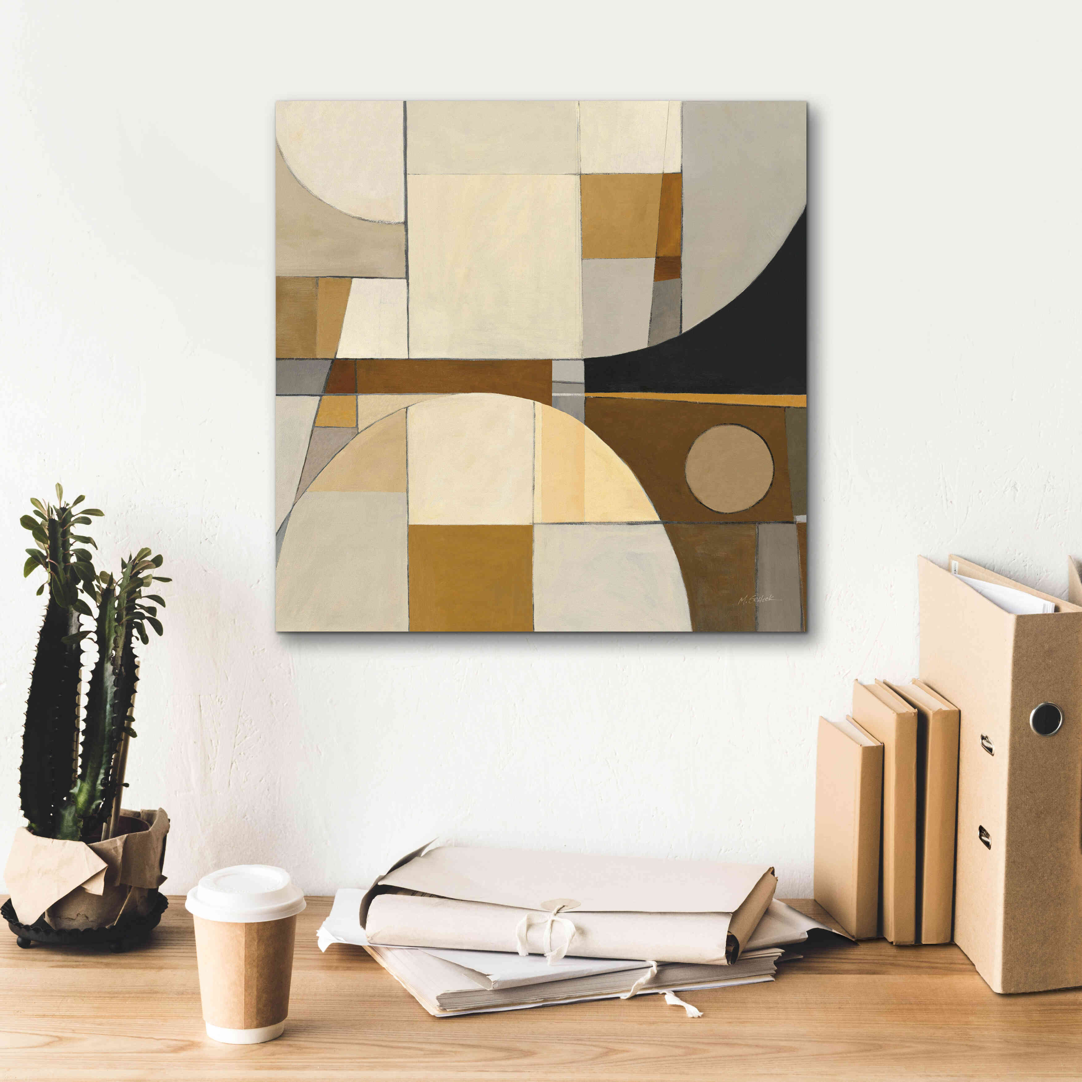 'Champagne IV Crop' by Mike Schick, Giclee Canvas Wall Art,18x18