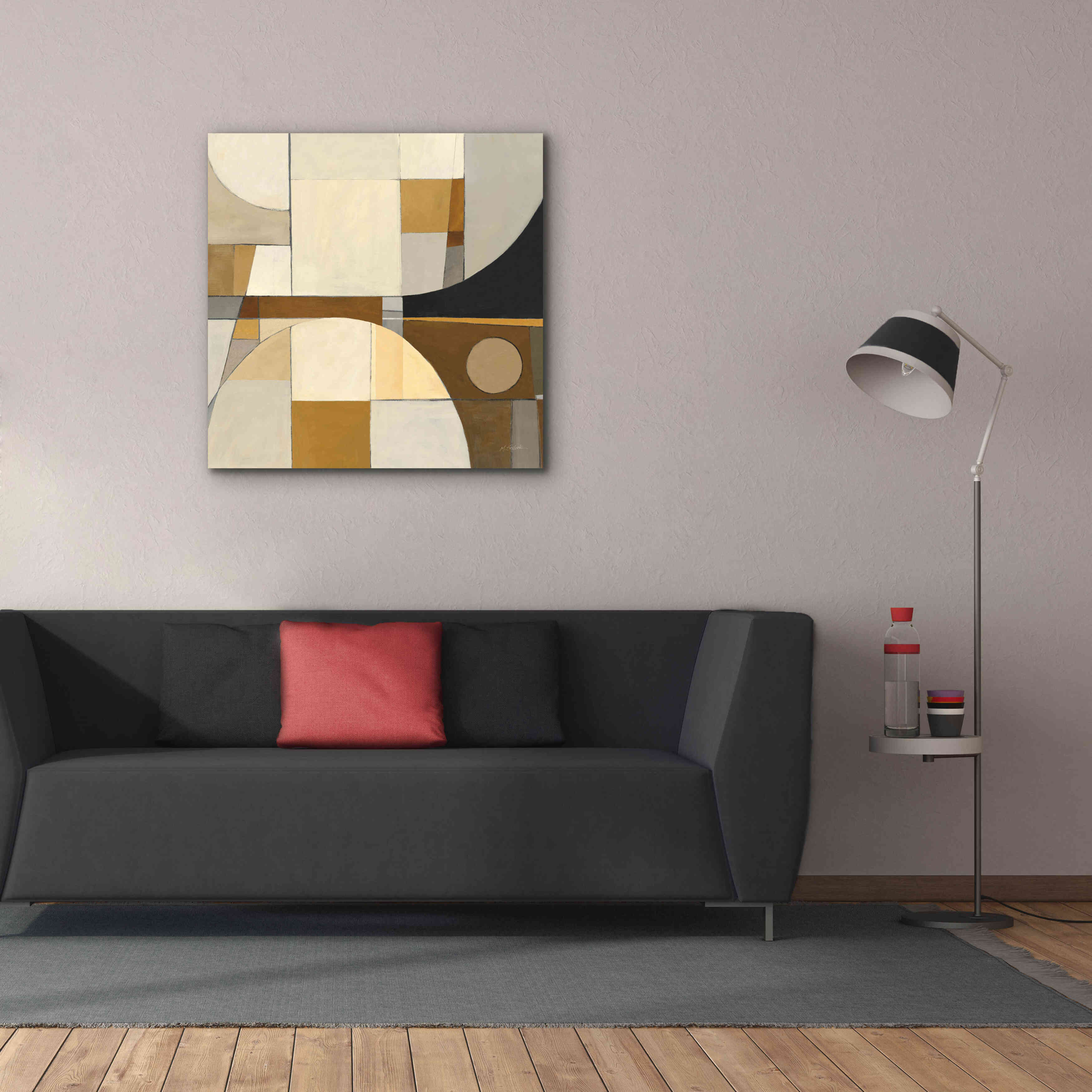 'Champagne IV Crop' by Mike Schick, Giclee Canvas Wall Art,37x37