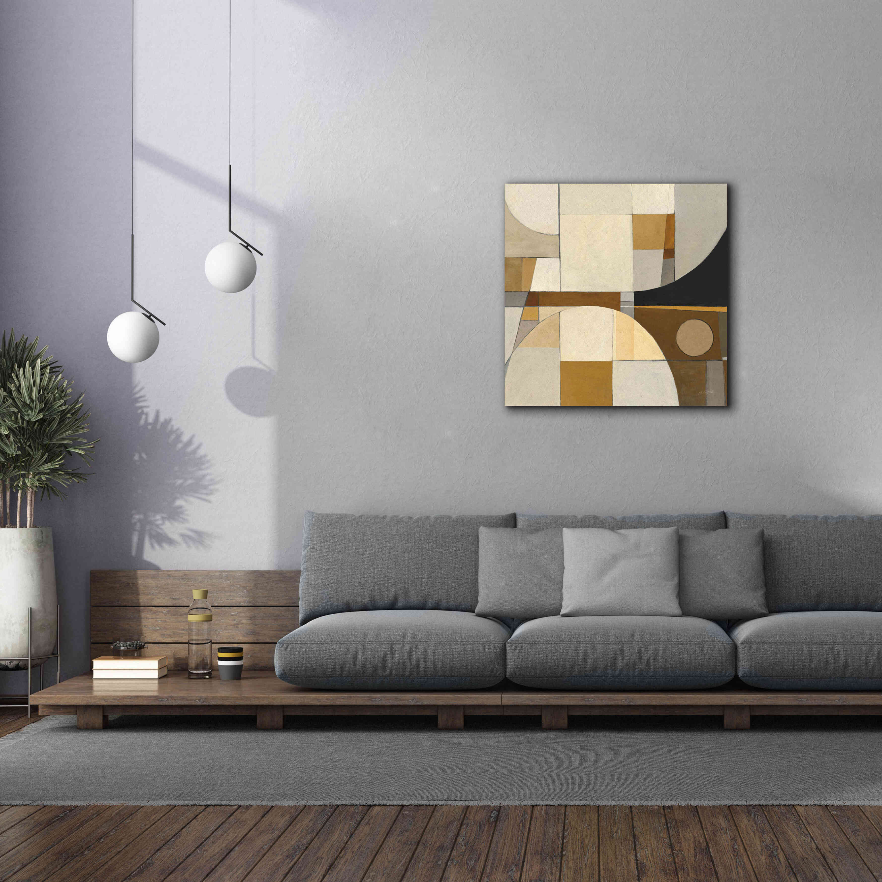 'Champagne IV Crop' by Mike Schick, Giclee Canvas Wall Art,37x37