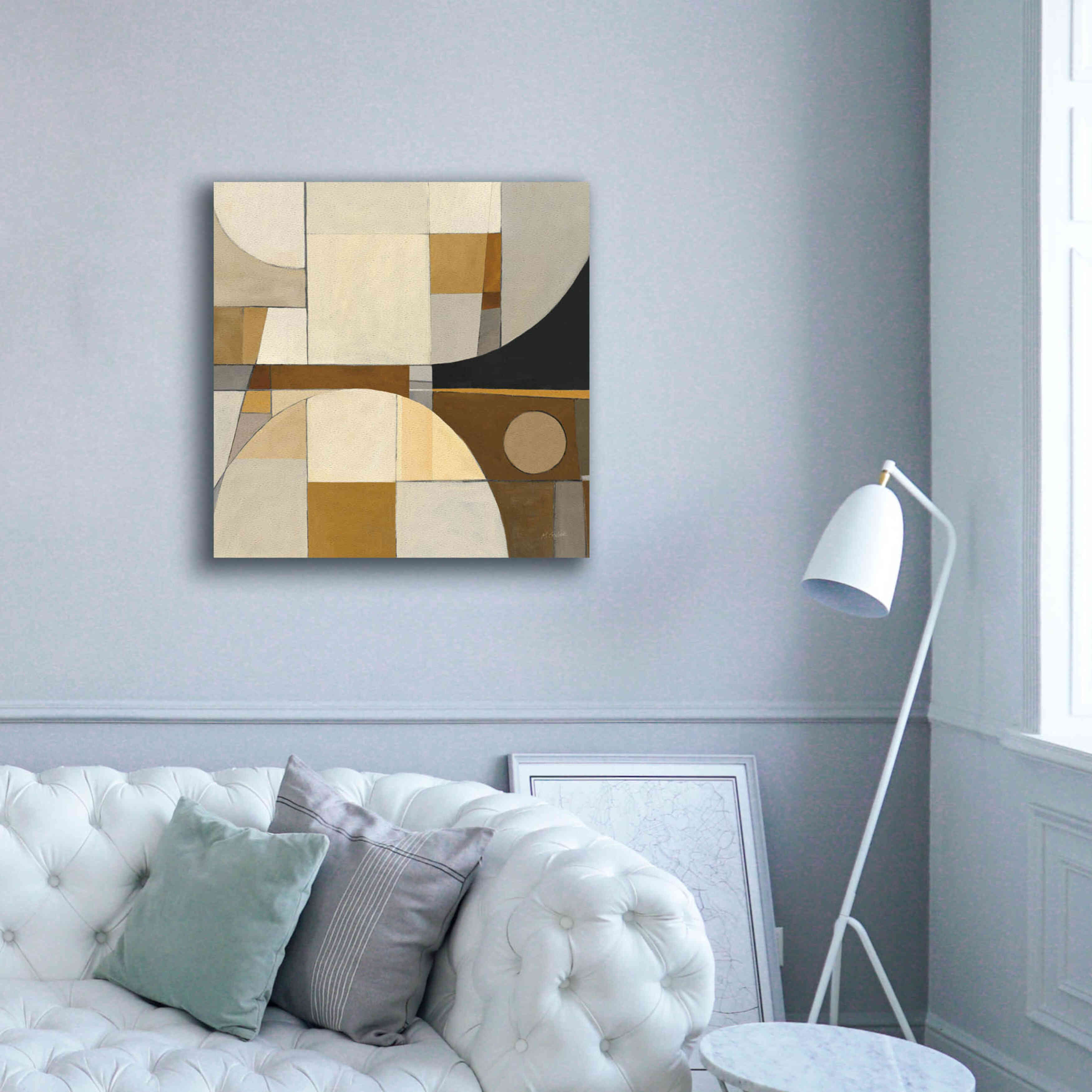 'Champagne IV Crop' by Mike Schick, Giclee Canvas Wall Art,37x37