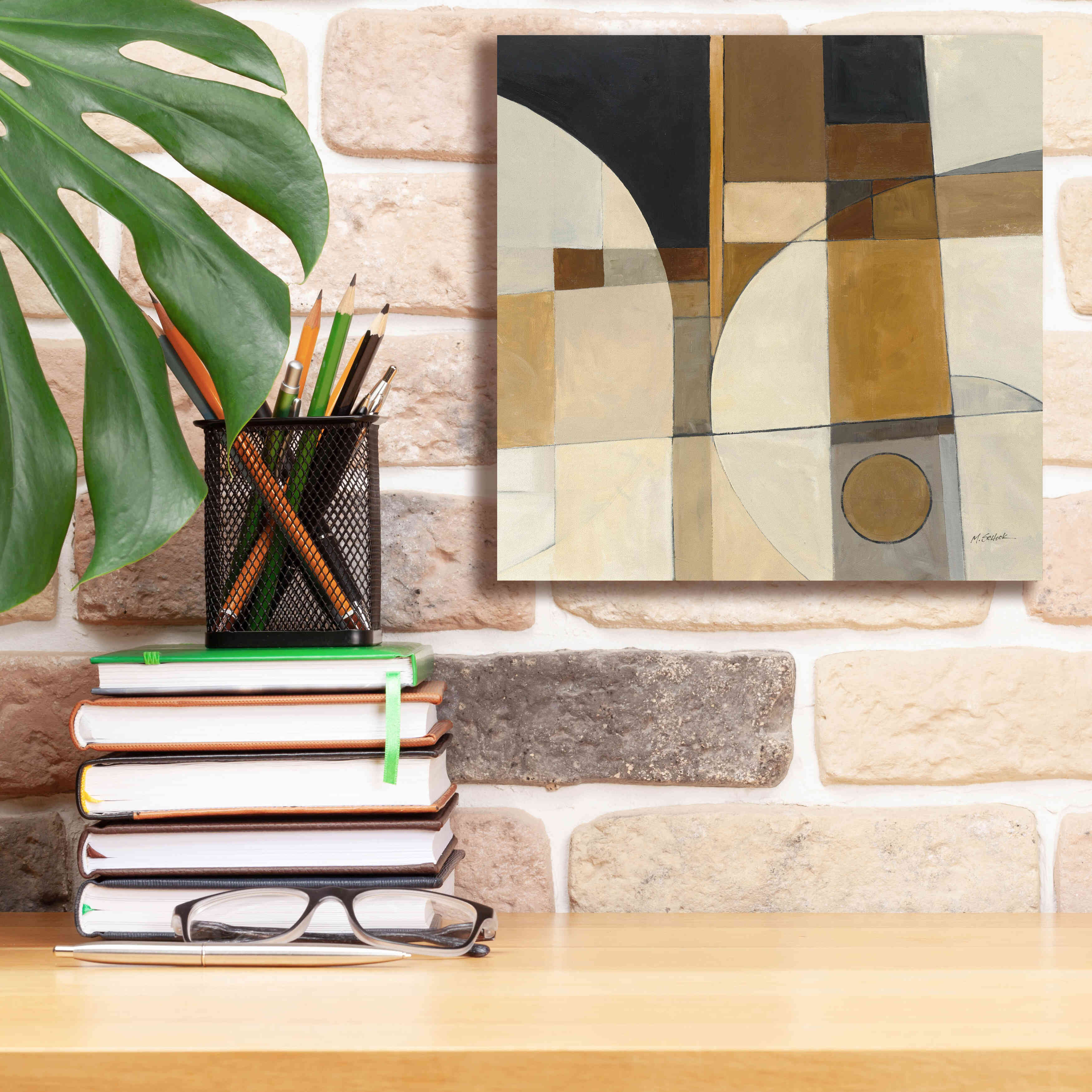 'Champagne III Crop' by Mike Schick, Giclee Canvas Wall Art,12x12