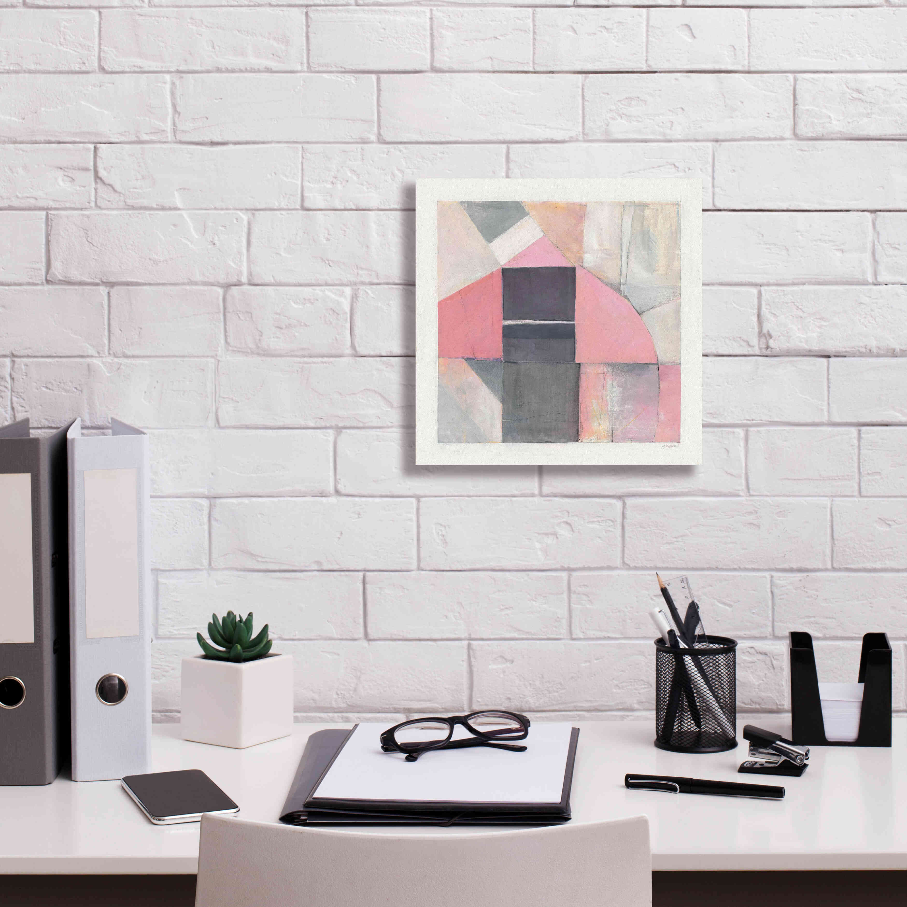 'Blushing Bride' by Mike Schick, Giclee Canvas Wall Art,12x12