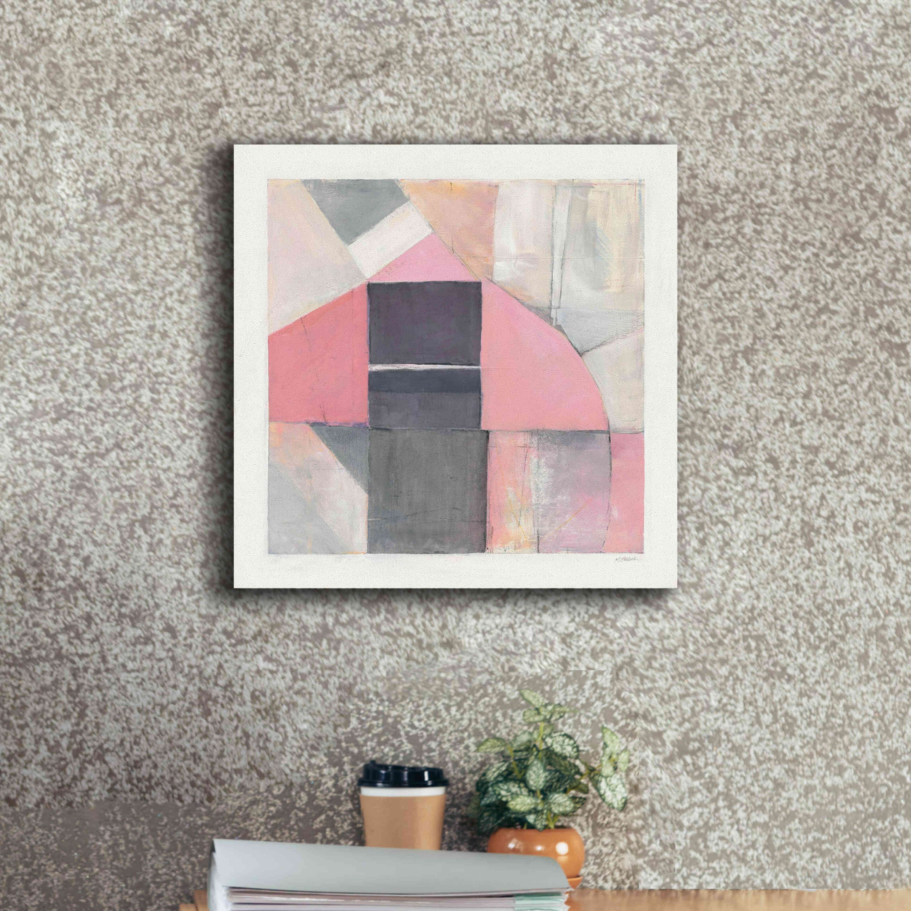 'Blushing Bride' by Mike Schick, Giclee Canvas Wall Art,18x18