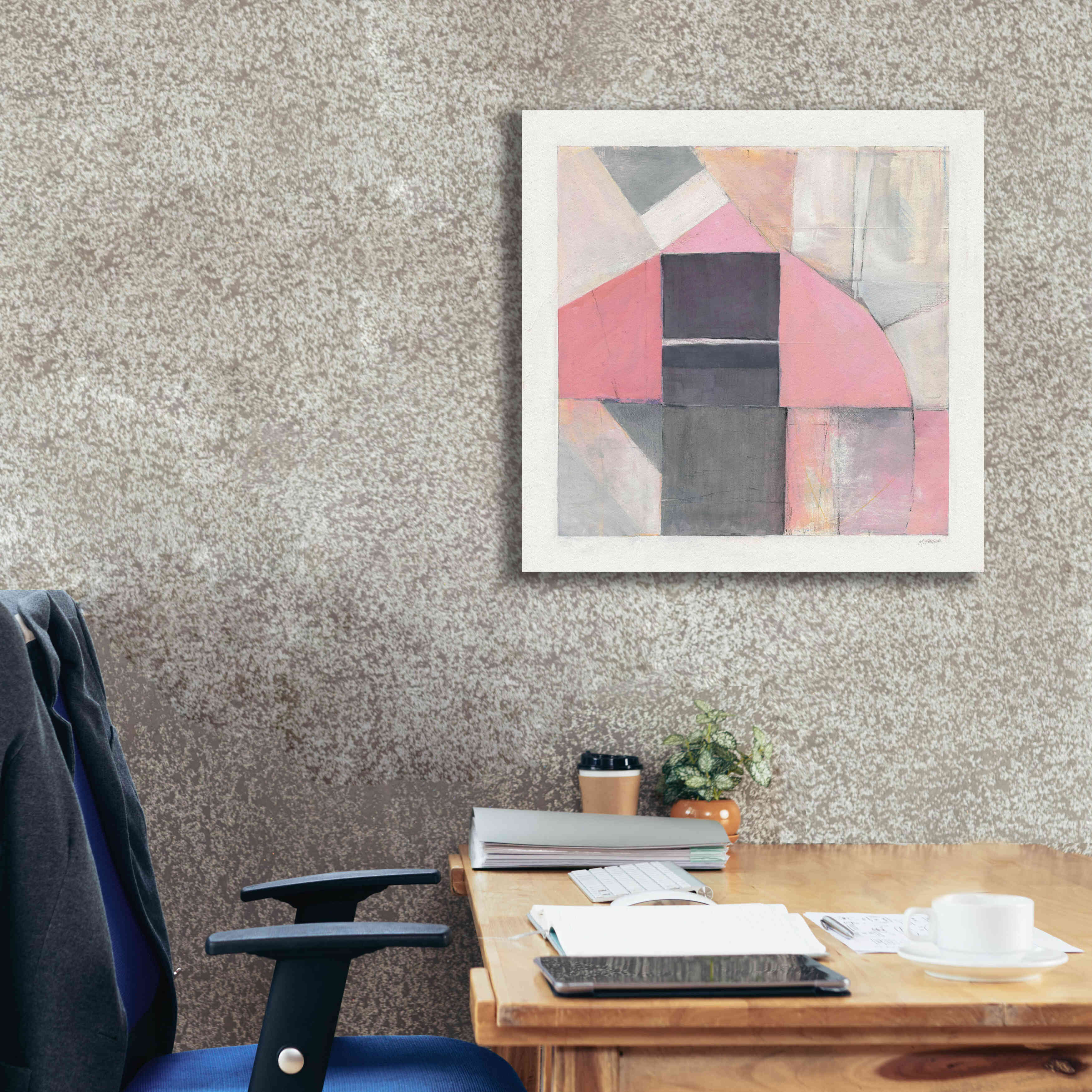 'Blushing Bride' by Mike Schick, Giclee Canvas Wall Art,26x26