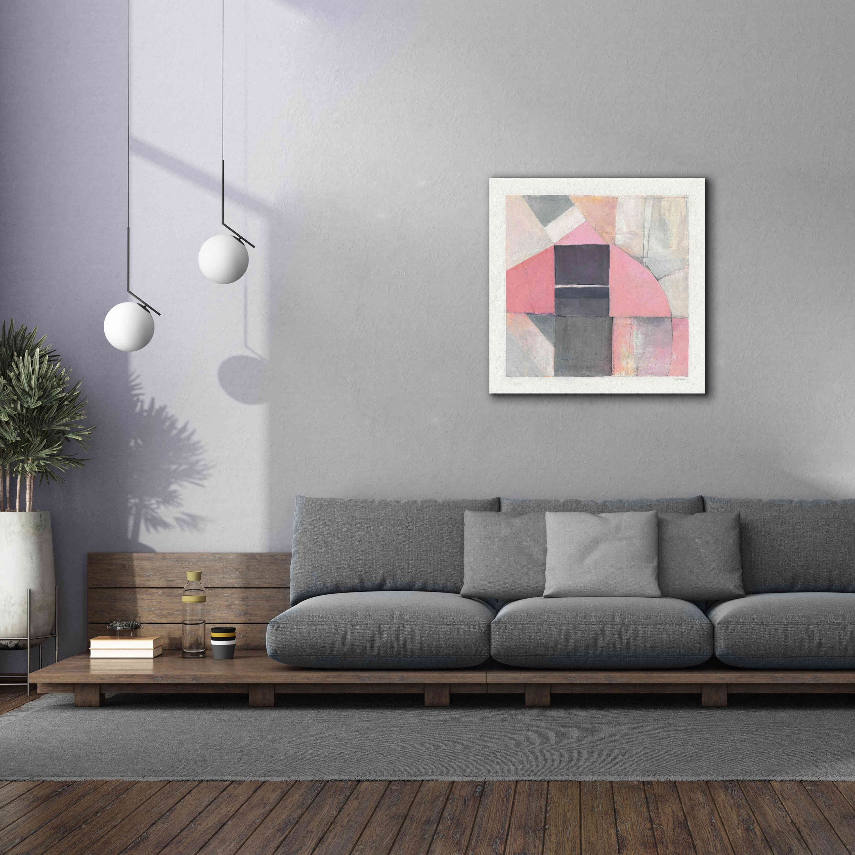 'Blushing Bride' by Mike Schick, Giclee Canvas Wall Art,37x37