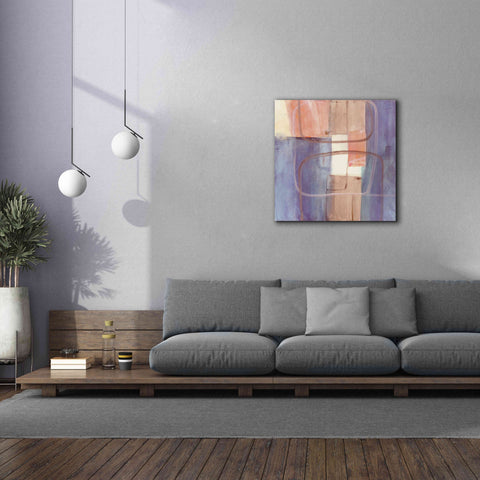 Image of 'Passage II Blush Purple' by Mike Schick, Giclee Canvas Wall Art,37x37