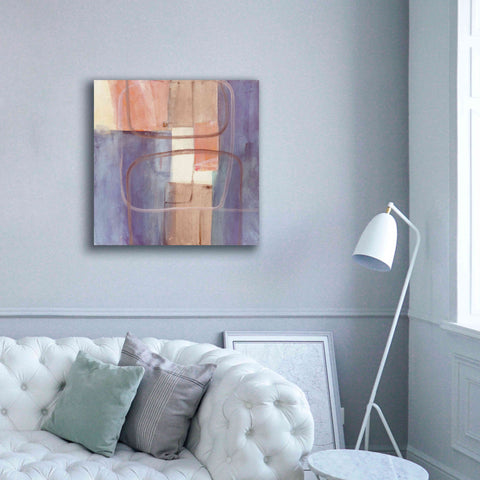Image of 'Passage II Blush Purple' by Mike Schick, Giclee Canvas Wall Art,37x37