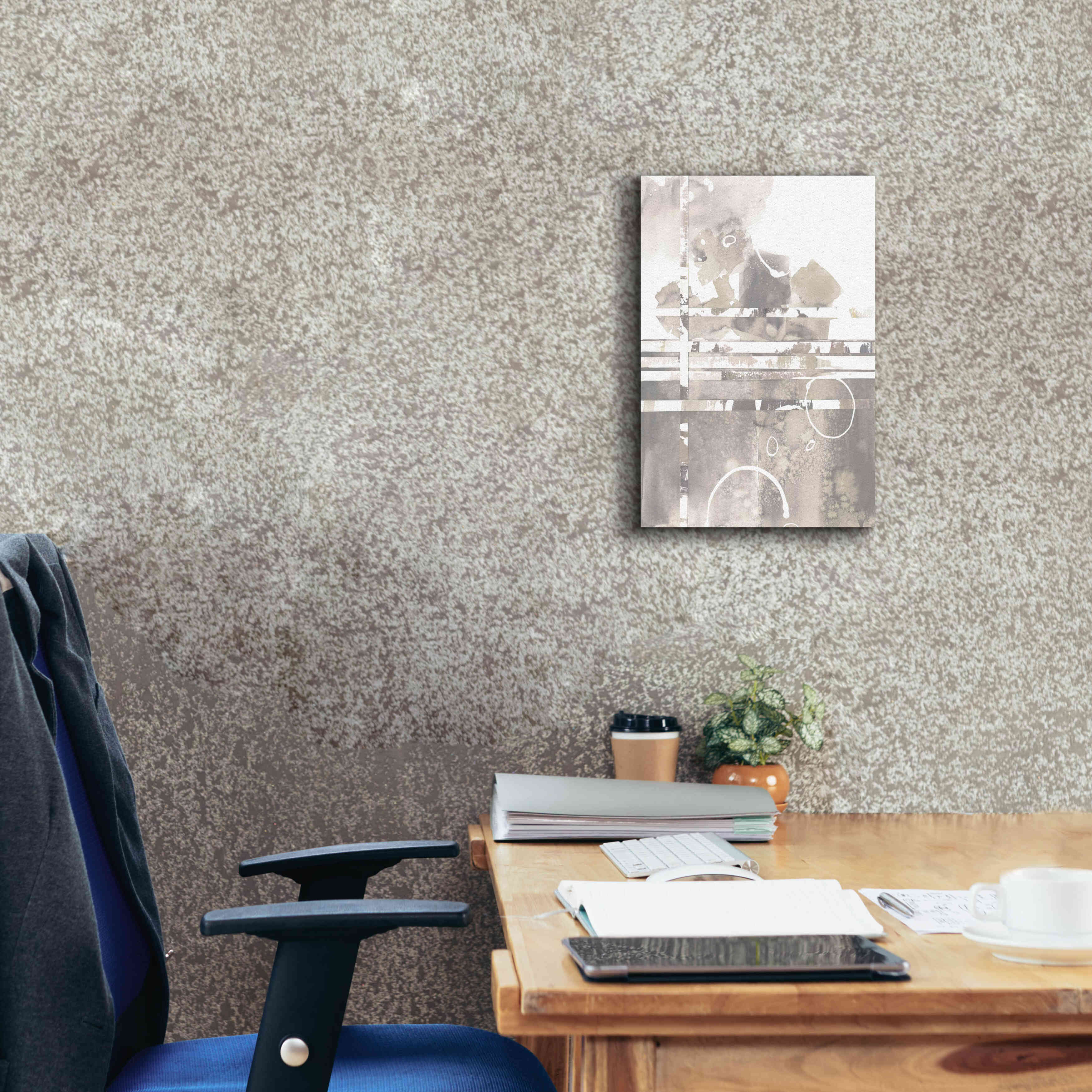 'Inbound Traffic Neutral' by Mike Schick, Giclee Canvas Wall Art,12 x 18