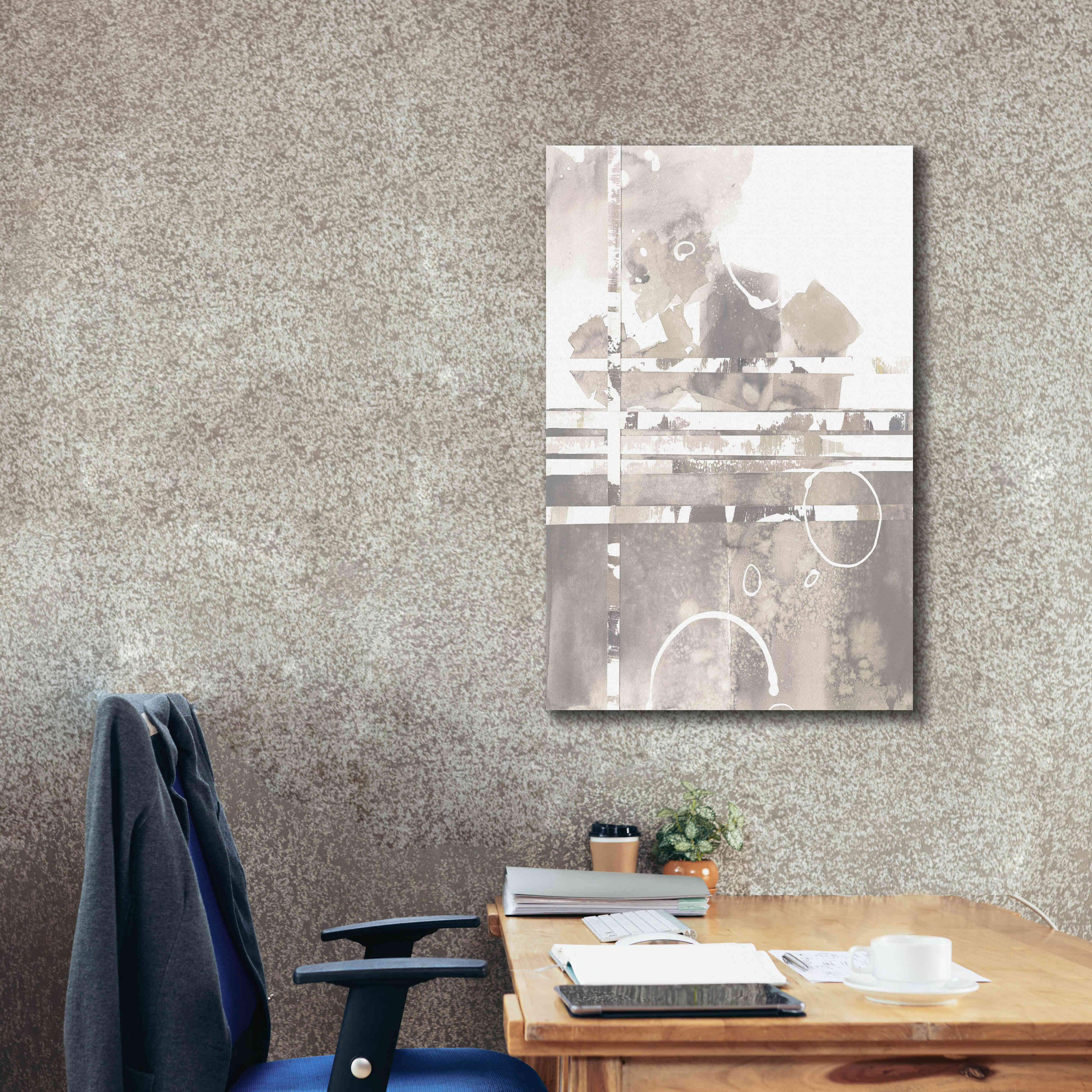 'Inbound Traffic Neutral' by Mike Schick, Giclee Canvas Wall Art,26 x 40