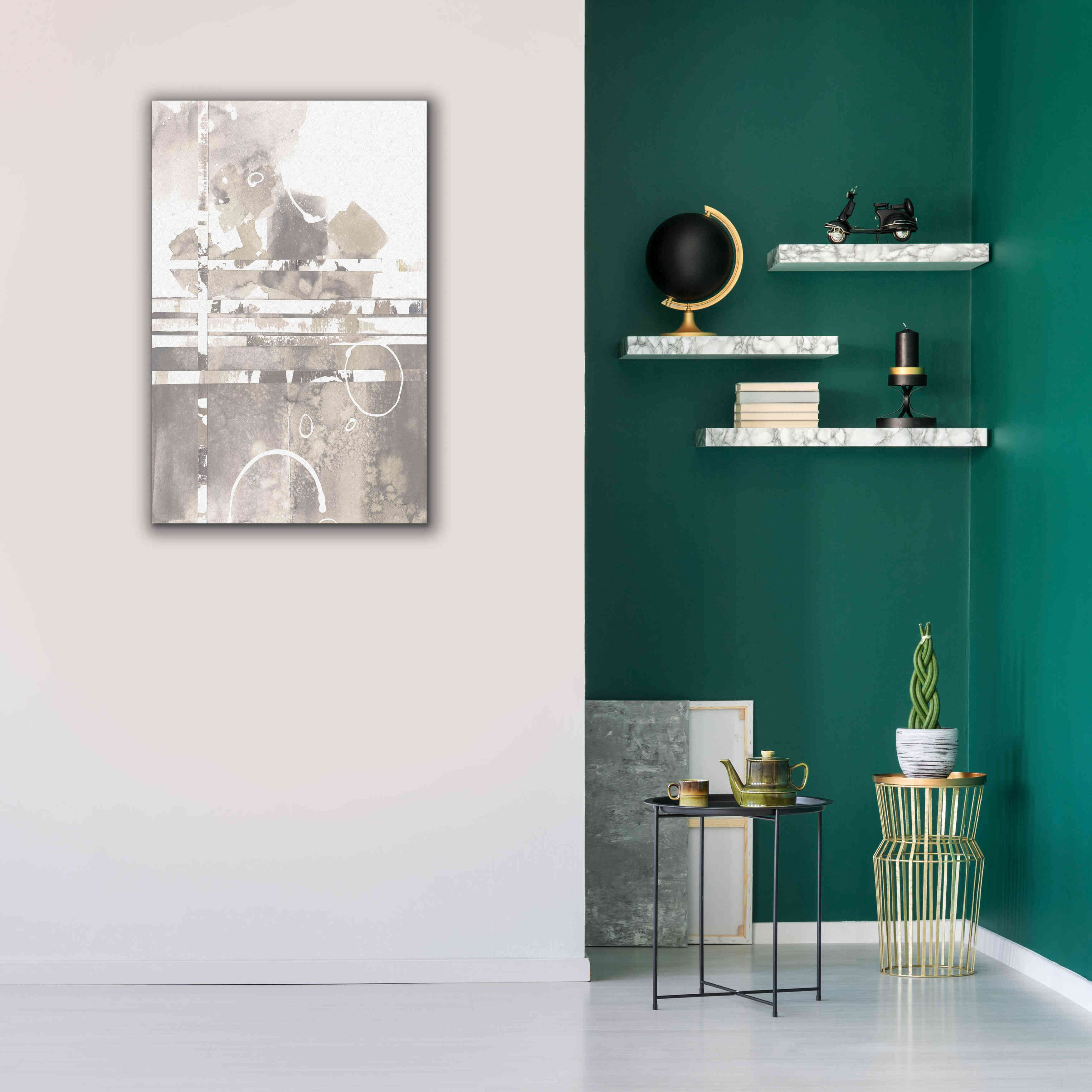 'Inbound Traffic Neutral' by Mike Schick, Giclee Canvas Wall Art,26 x 40