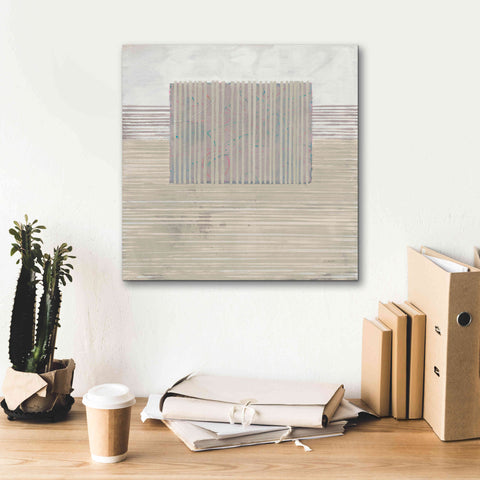 Image of 'Layer Of Reality Neutral' by Mike Schick, Giclee Canvas Wall Art,18x18