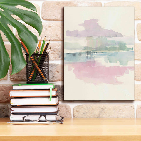 Image of 'Lifting Fog Crop' by Mike Schick, Giclee Canvas Wall Art,12x16