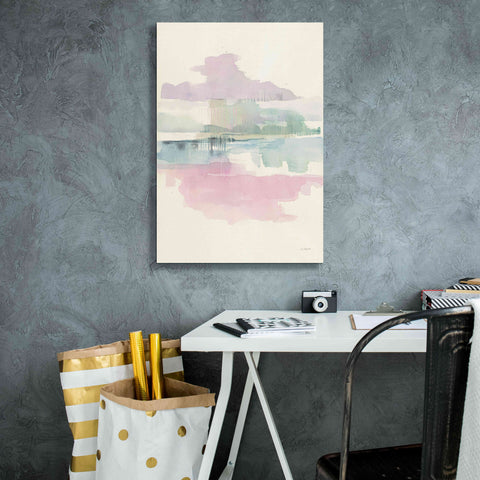 Image of 'Lifting Fog Crop' by Mike Schick, Giclee Canvas Wall Art,18x26